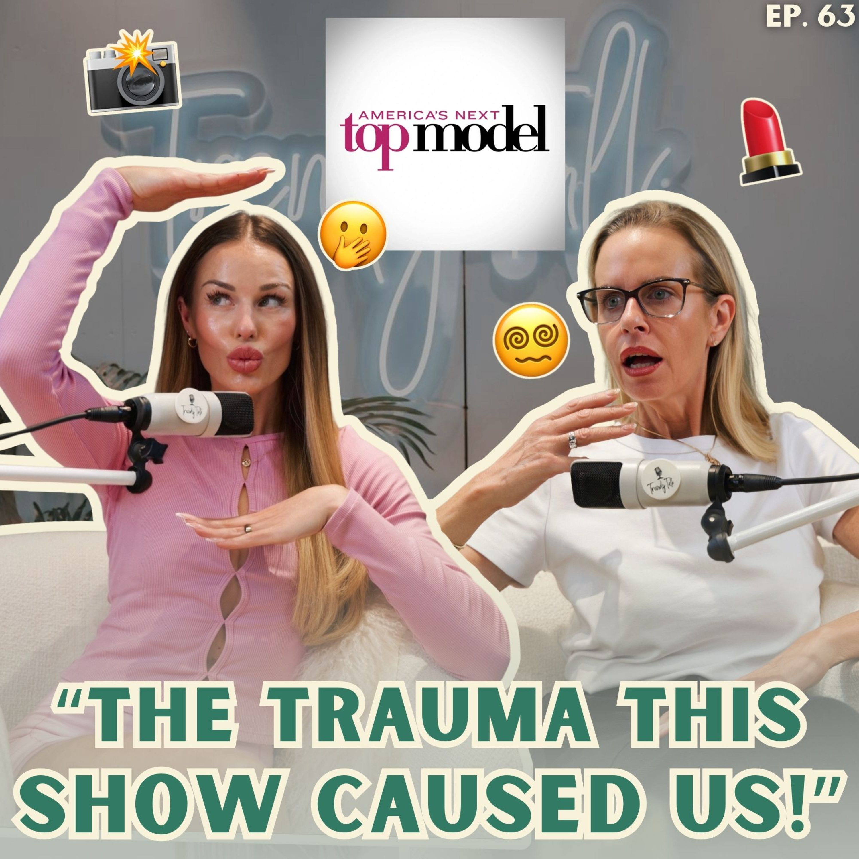 TRENDY TALK🎙️ EPISODE 63: America’s Next Top Model: ICONIC… or Trauma TV? 😳📺 episode artwork