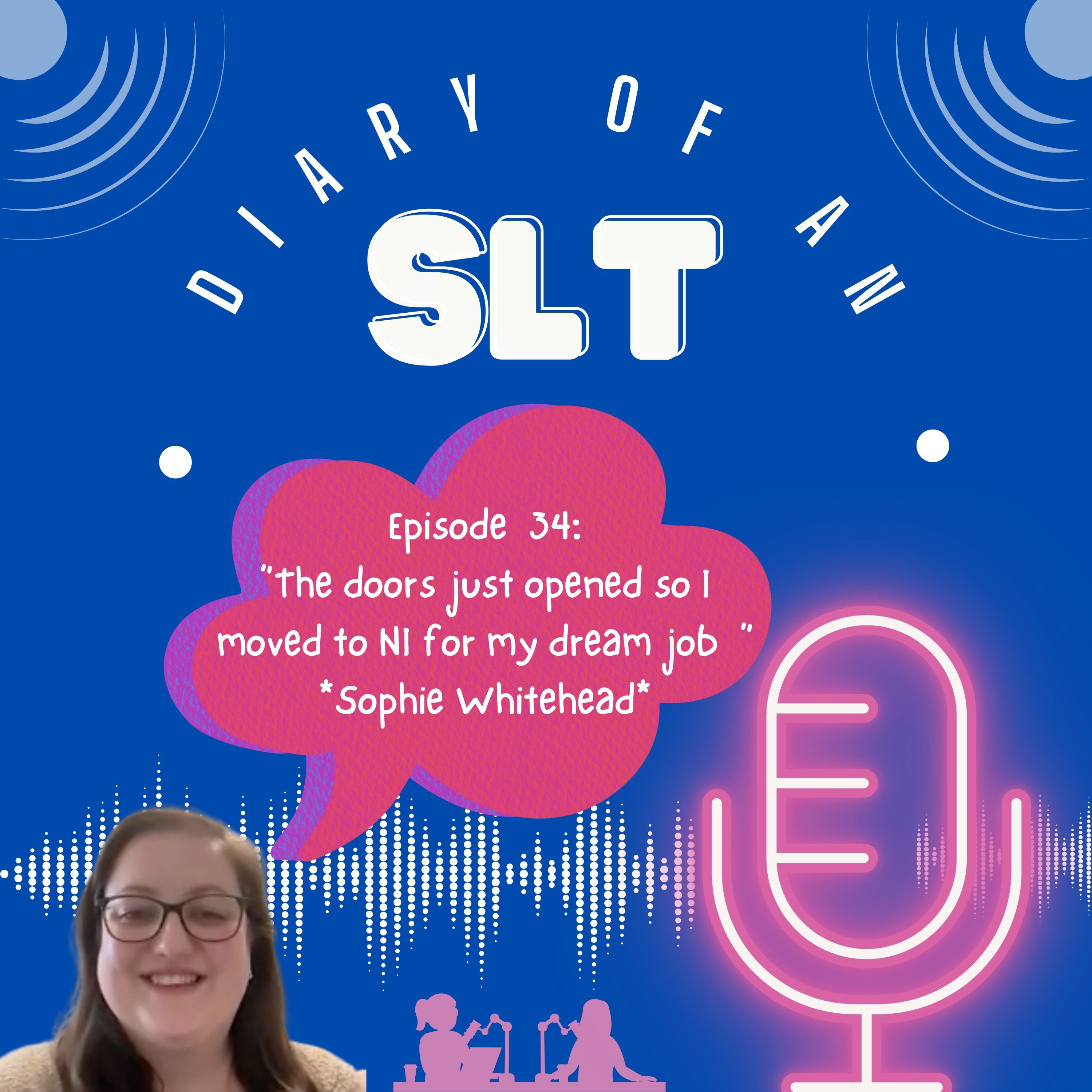 #34: "The doors just opened so I moved to NI for my dream job!" episode artwork