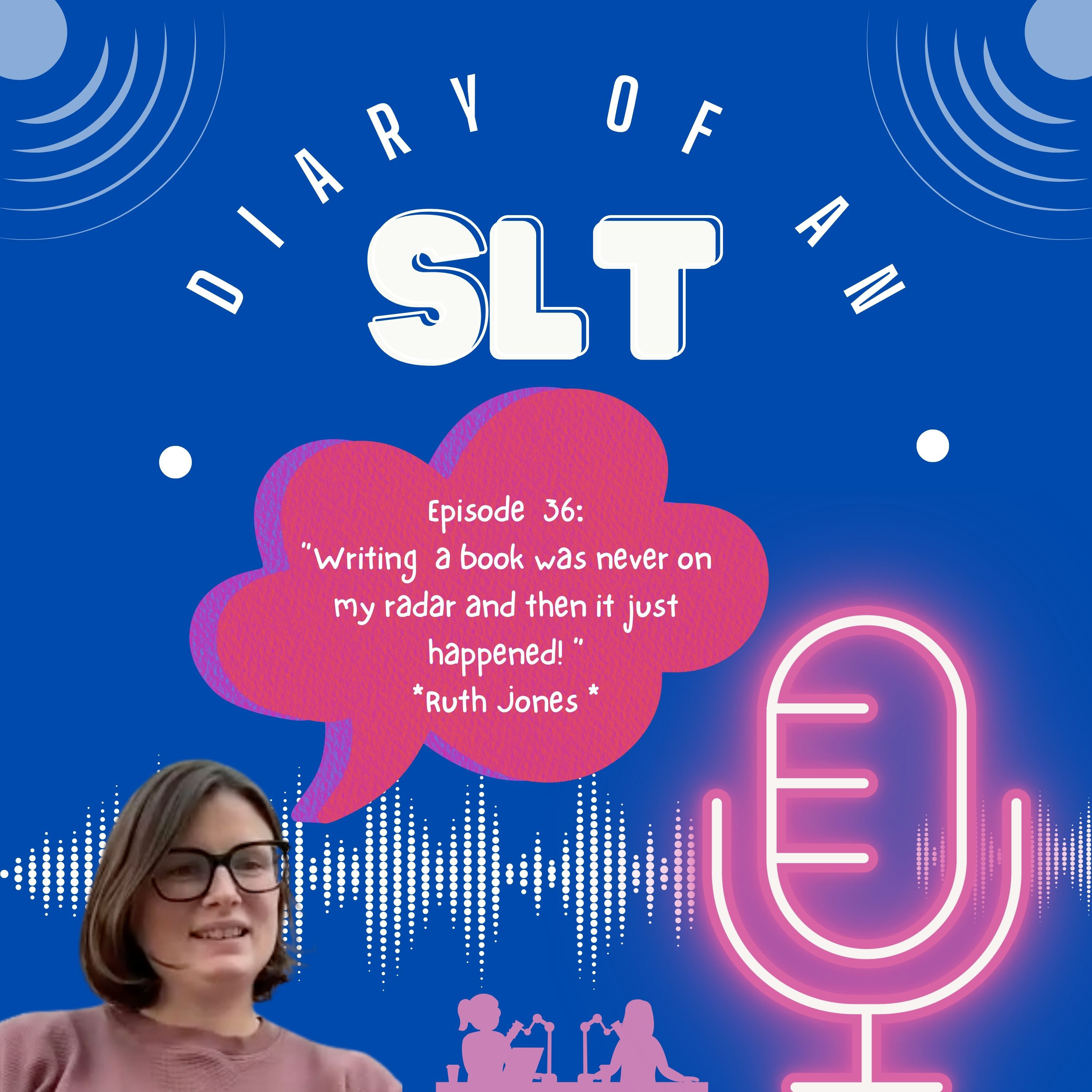 #36: "Writing a book was never on my radar: then it just happened!" episode artwork