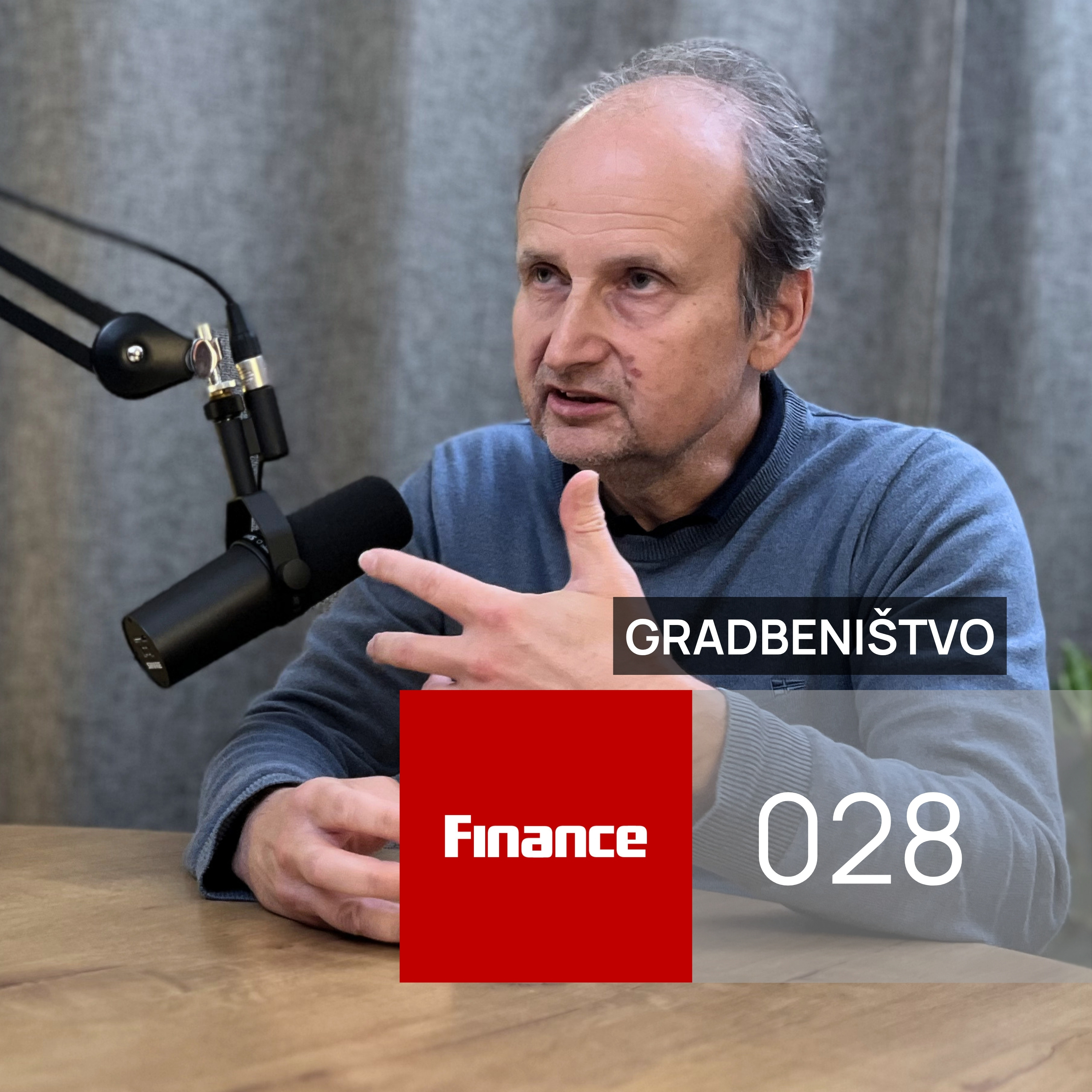 Podkast Finance 028: Gradbeništvo - Gregor Ficko o drugem tiru, slovenskih avtocestah, politiki in kitajski robotiki