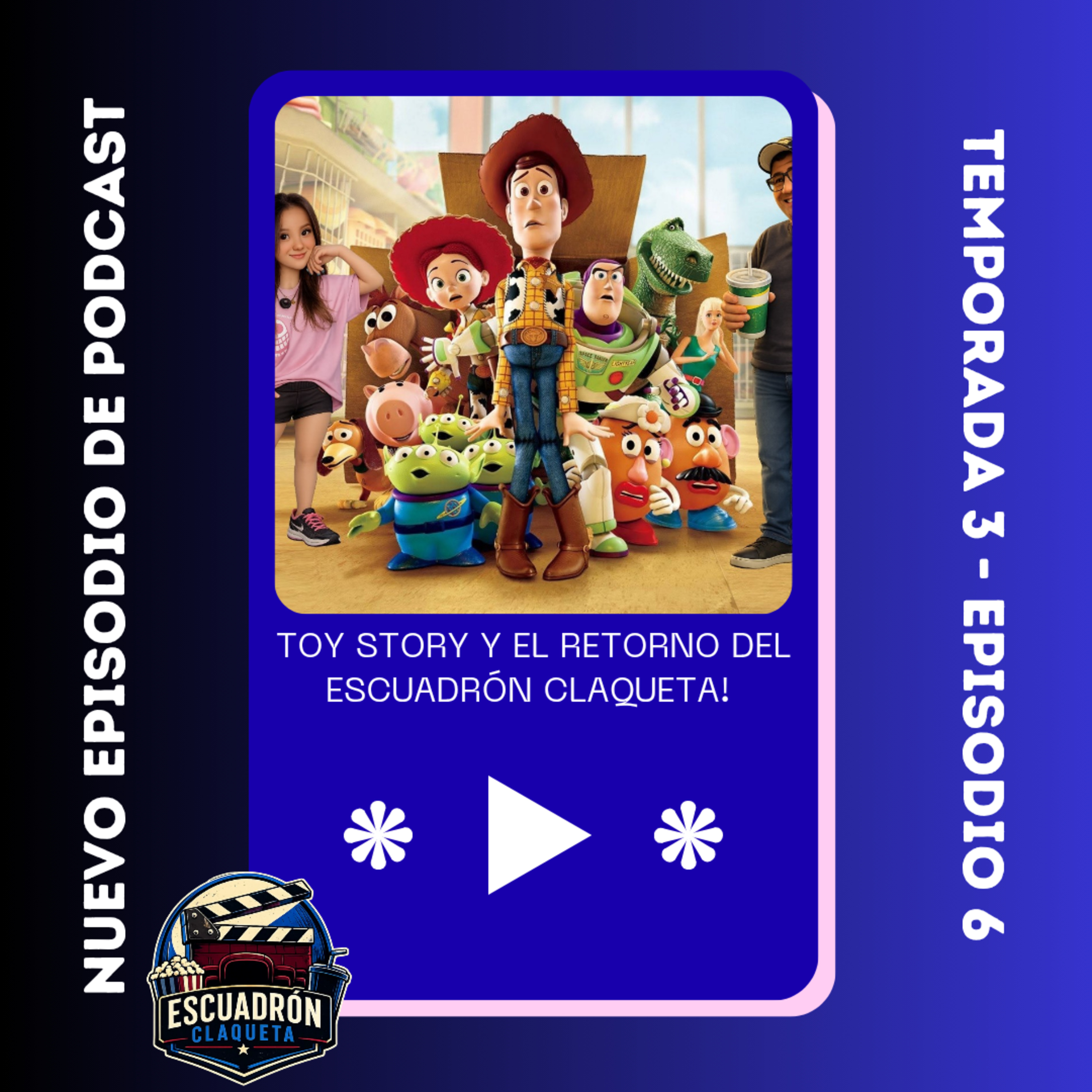 Toy Story y el Retorno del Escuadrón Claqueta! episode artwork