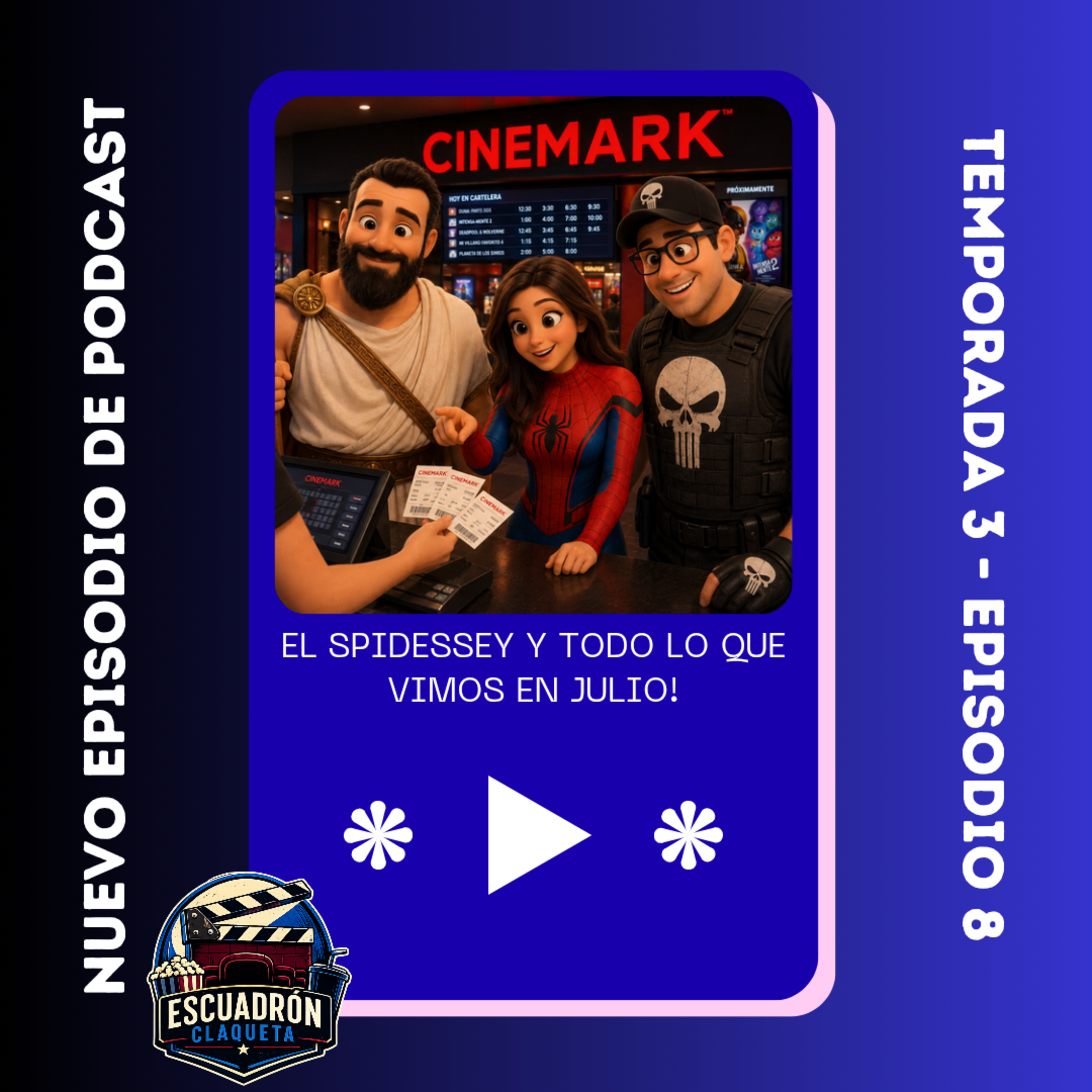 Portada de Escuadrón Claqueta