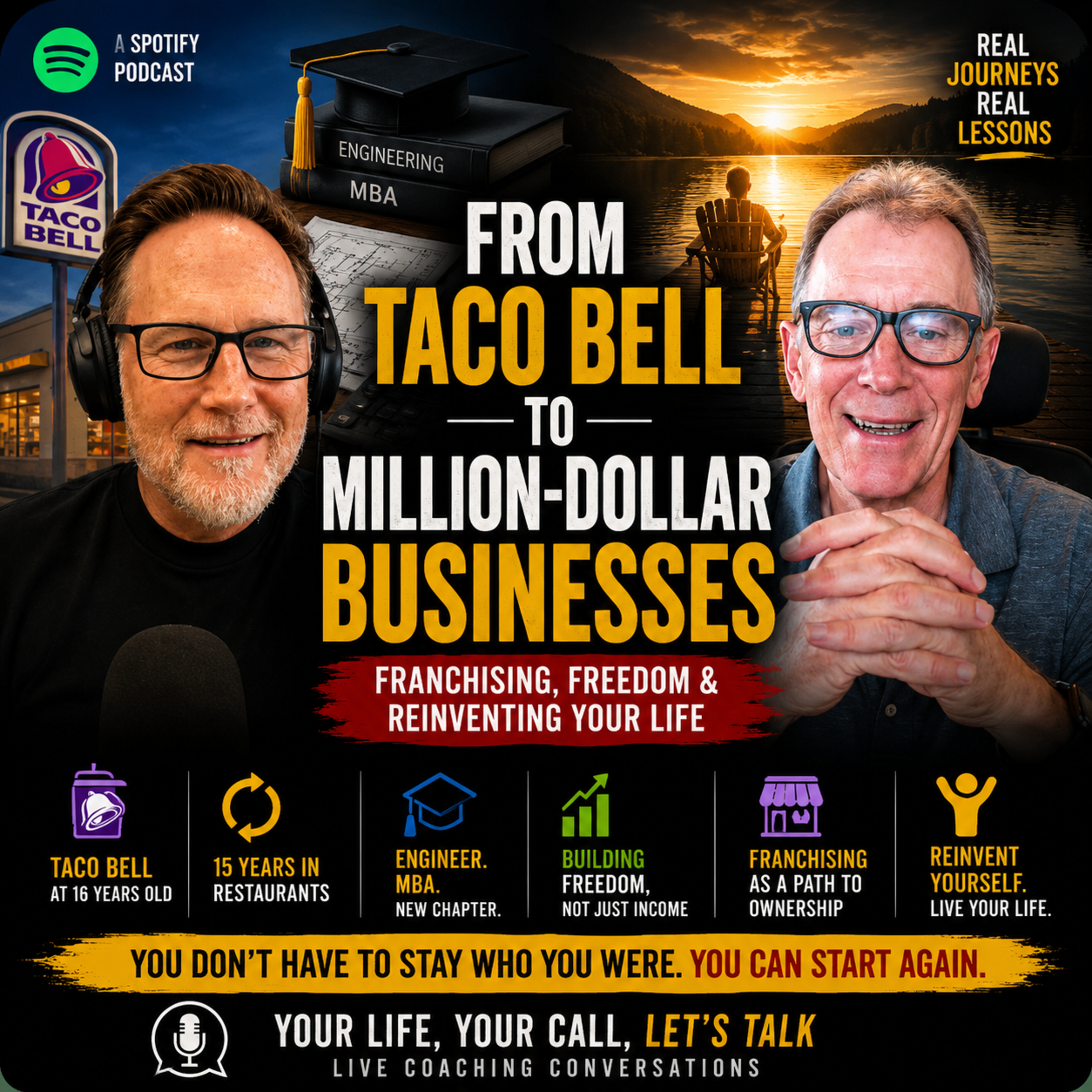 From Taco Bell to Million-Dollar Businesses | Greg Mohr on Franchising, Freedom & Reinventing Your Life