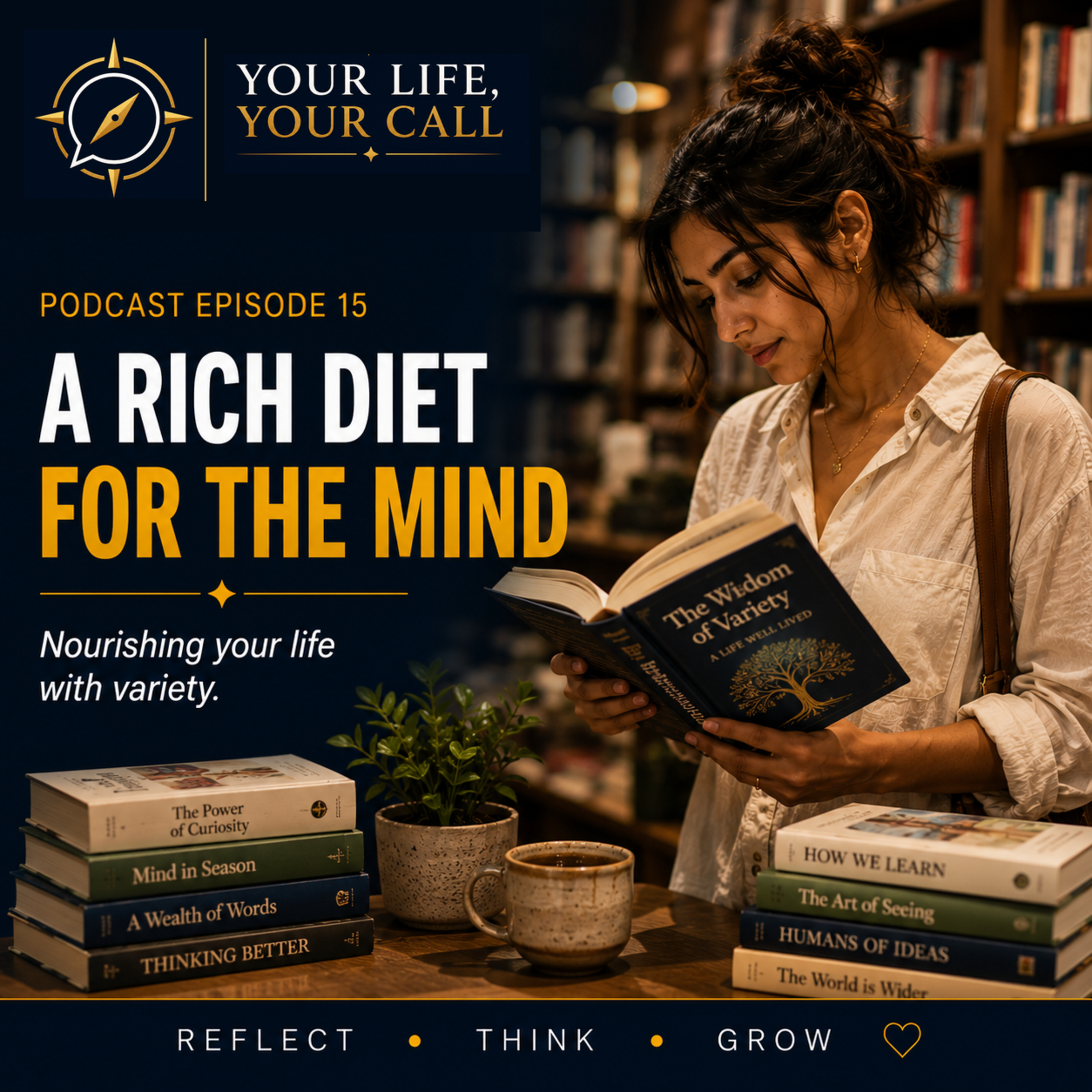 A Rich Diet for the Mind: Nourishing Your Life with Variety - Ep15 episode artwork