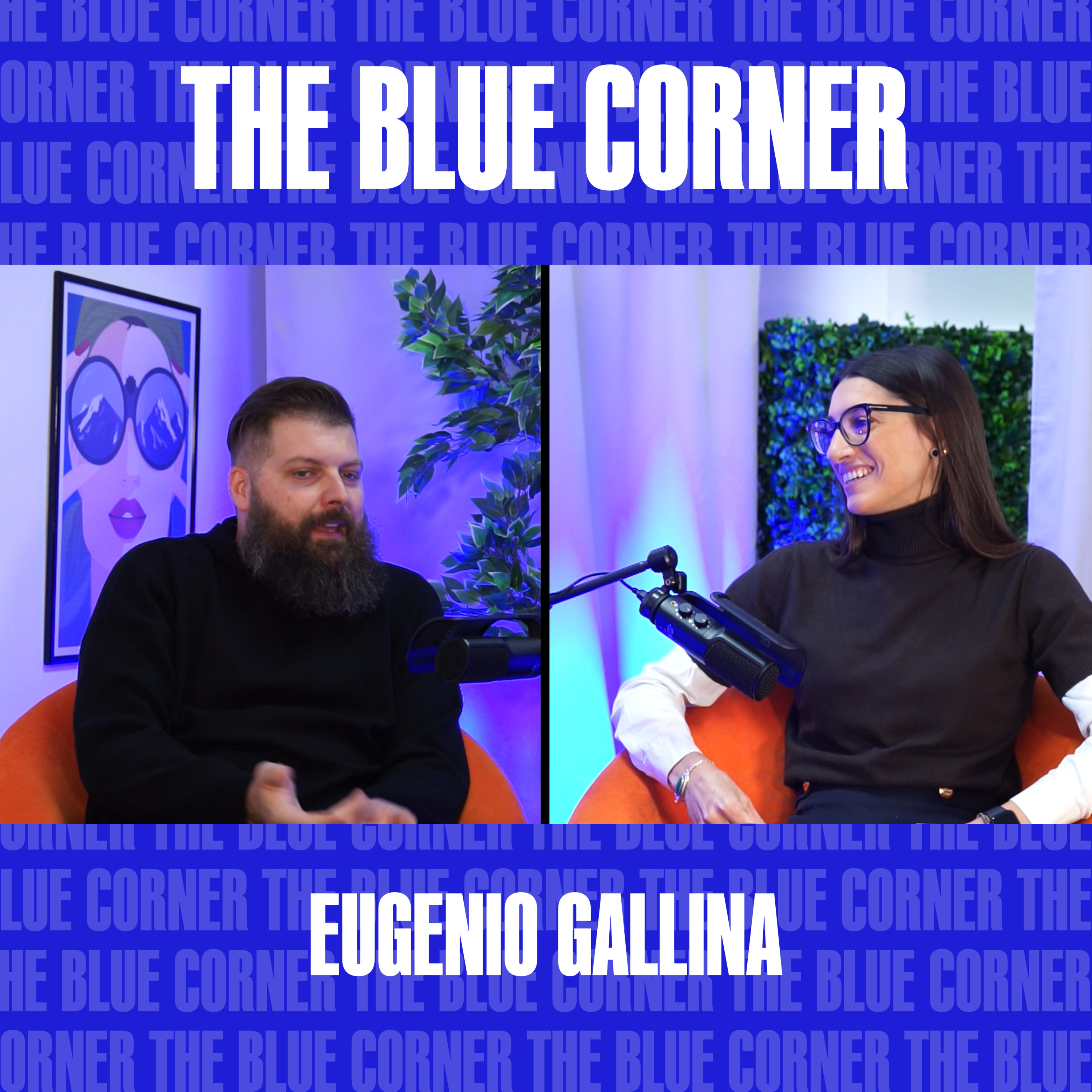 S1:E01 - Quando il concept non è per tutti w/Eugenio Gallina - The Blue Corner episode artwork