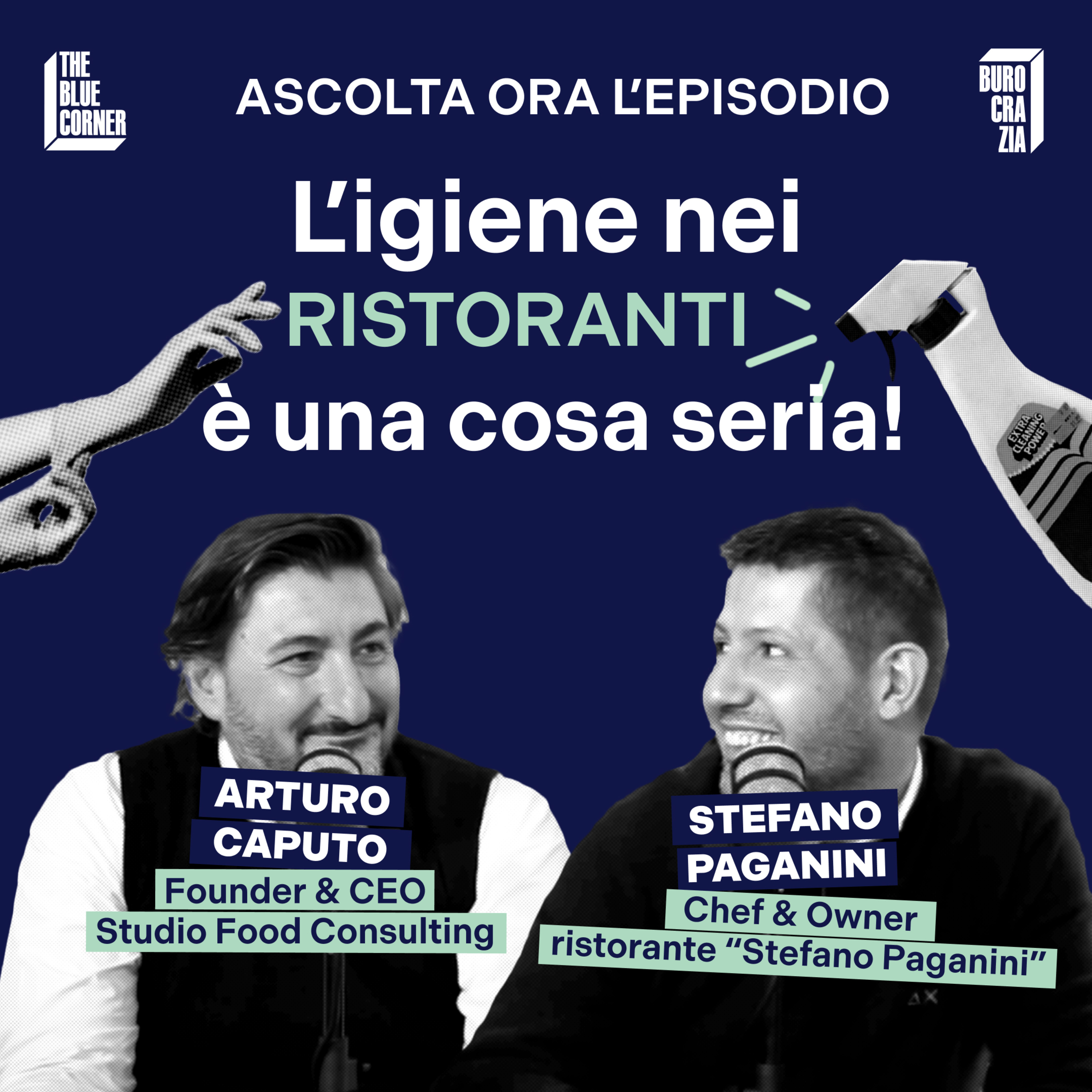 L'igiene nei ristoranti è una cosa seria! w/Arturo Caputo & Stefano Paganini - TBC Burocrazia #5 episode artwork