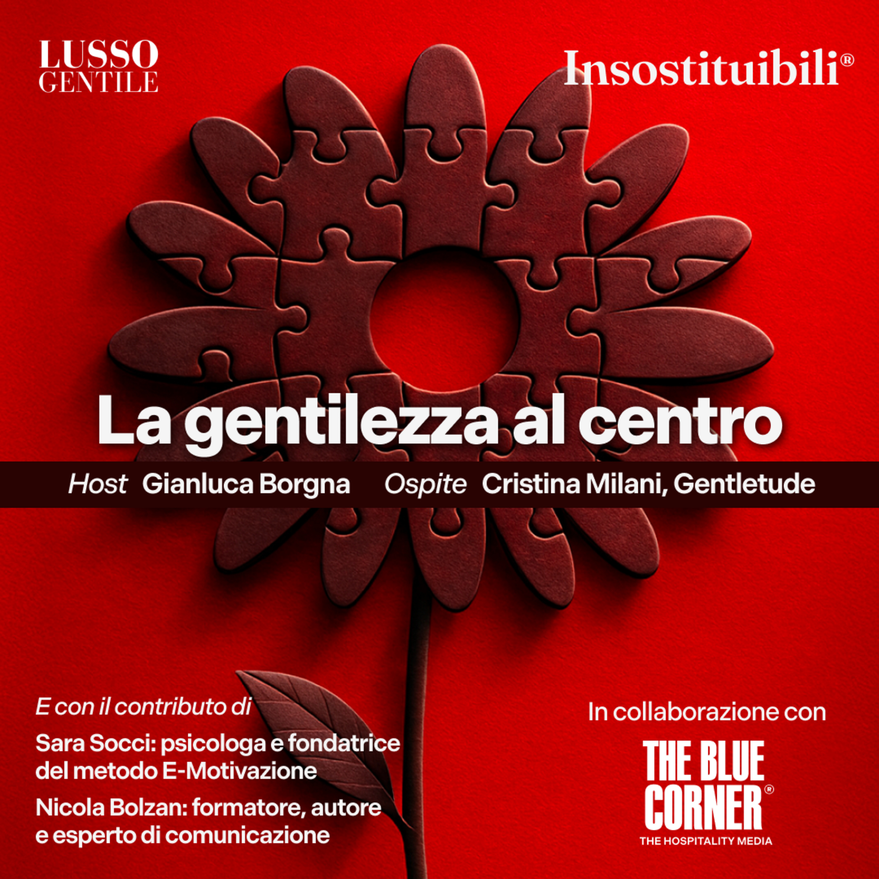 Insostituibili #1 // La gentilezza al centro w/ Cristina Milani episode artwork