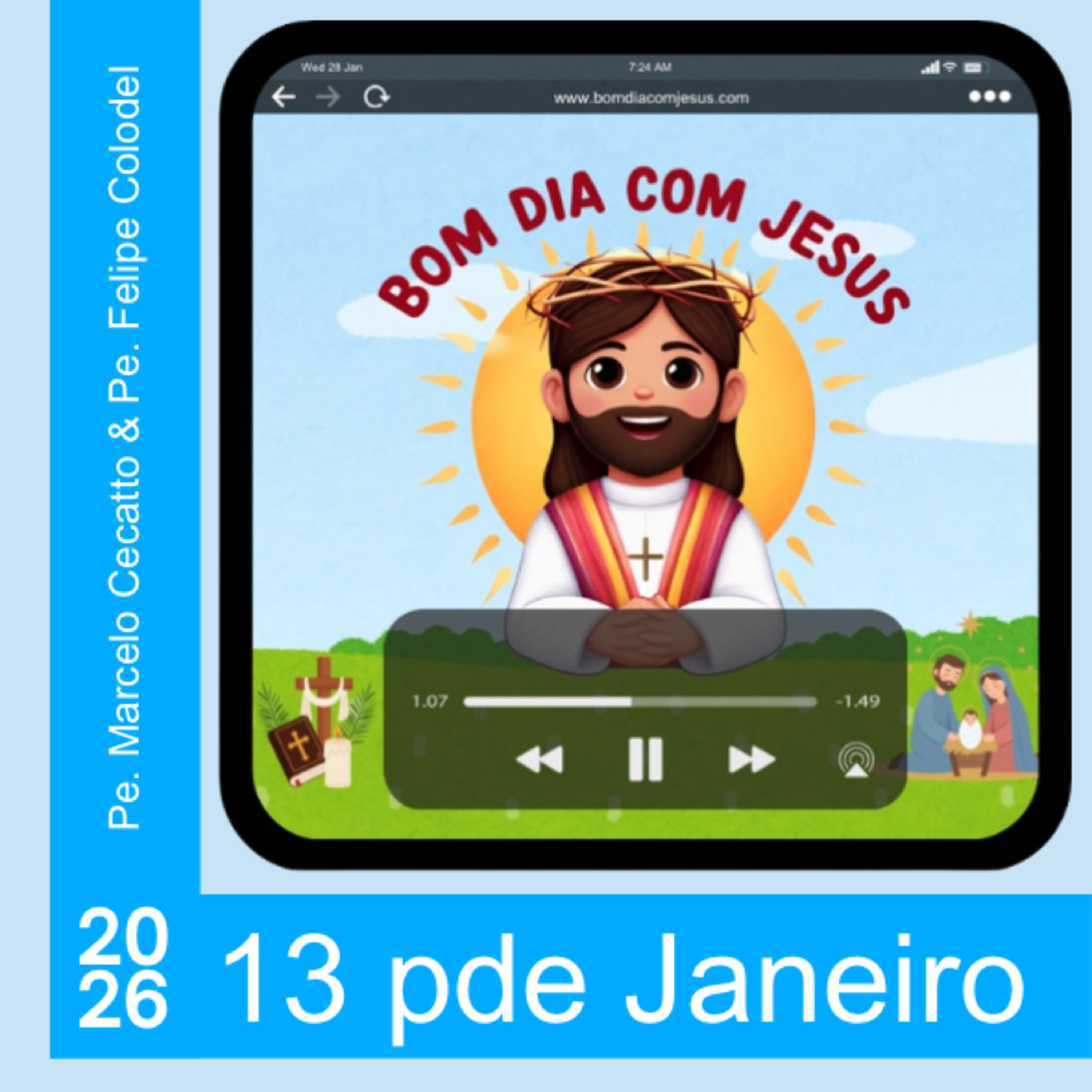 Terça - 13 de Janeiro de 2026: Falar Sempre com Jesus episode artwork