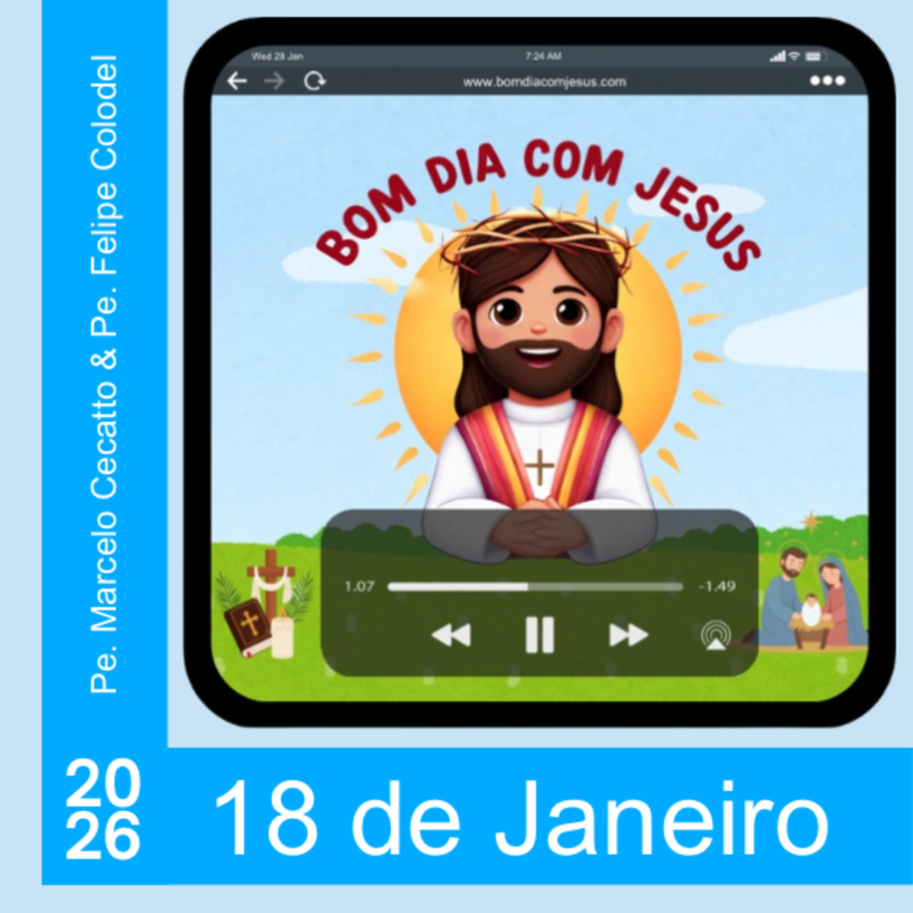 Domingo - 18 de Janeiro de 2026: Eis o Cordeiro de Deus episode artwork