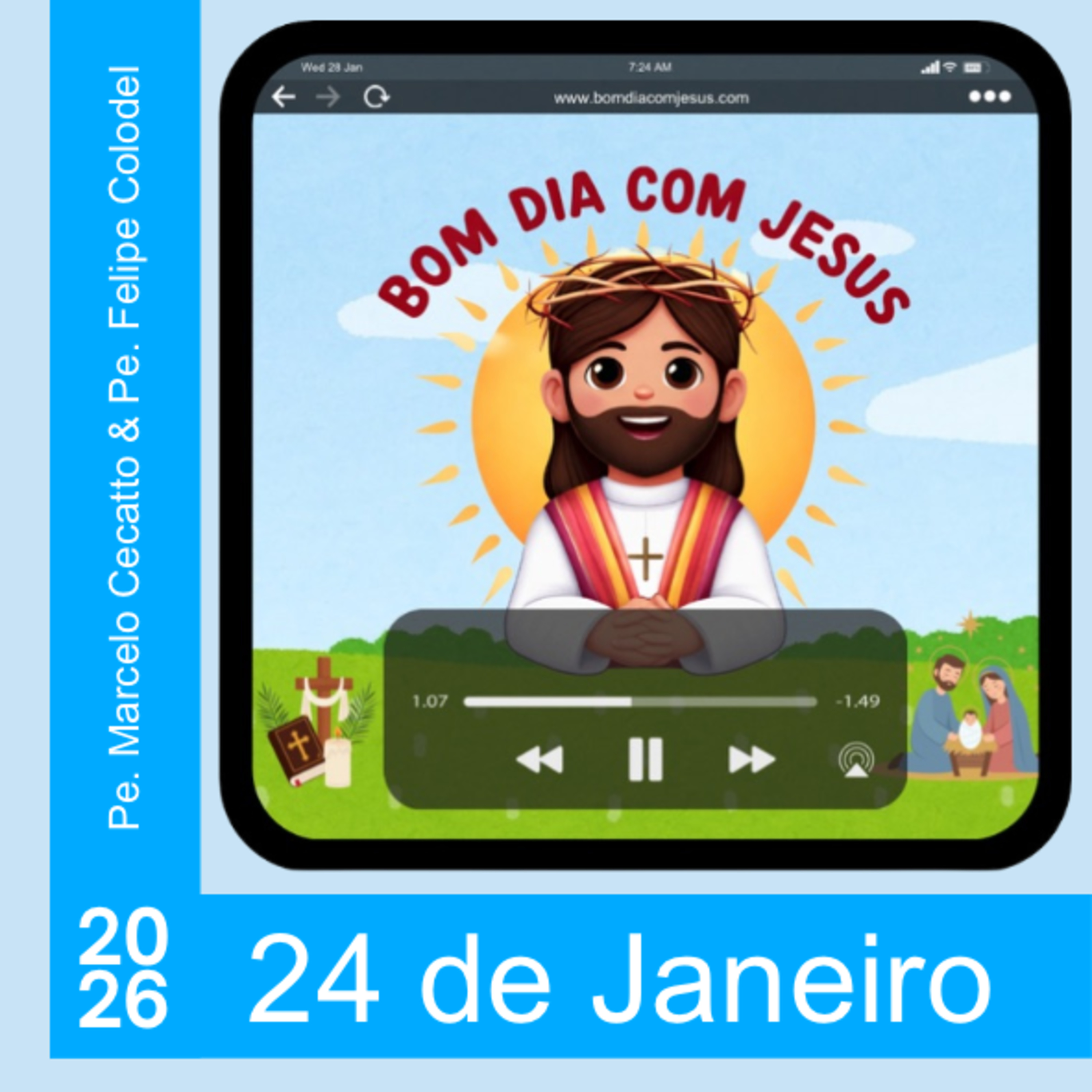 Sábado - 24 de Janeiro de 2026: Maria nos ajuda episode artwork