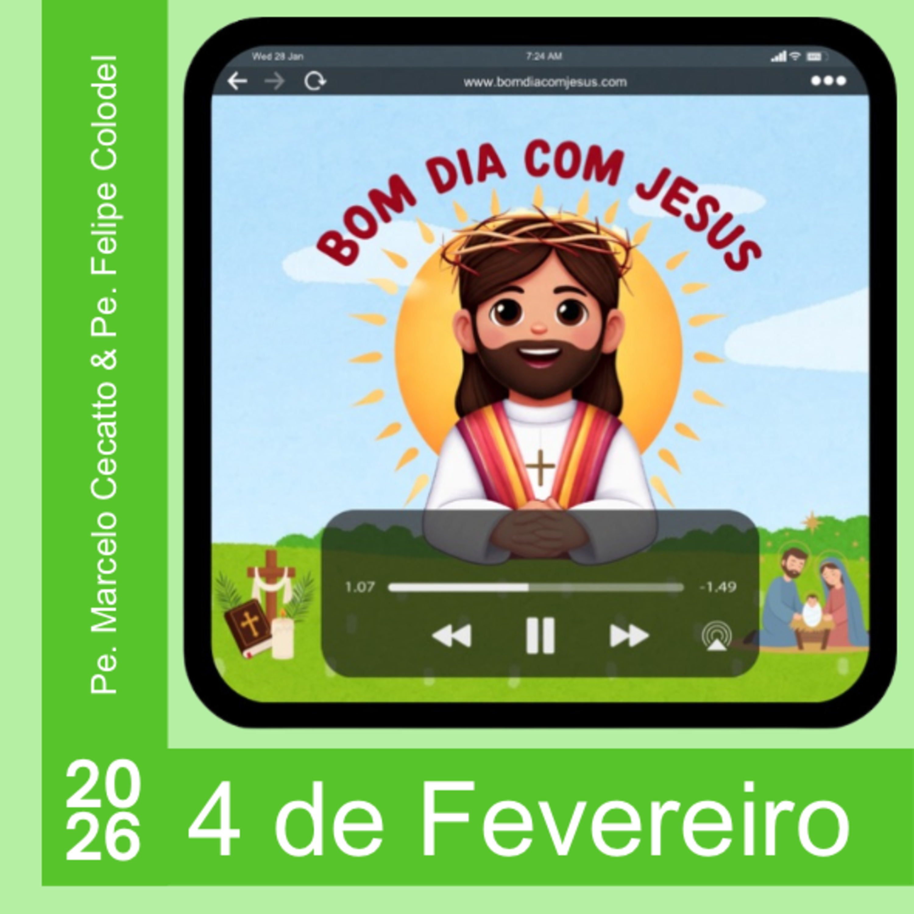 Quarta - 04 de Fevereiro de 2026: O que é generosidade? episode artwork