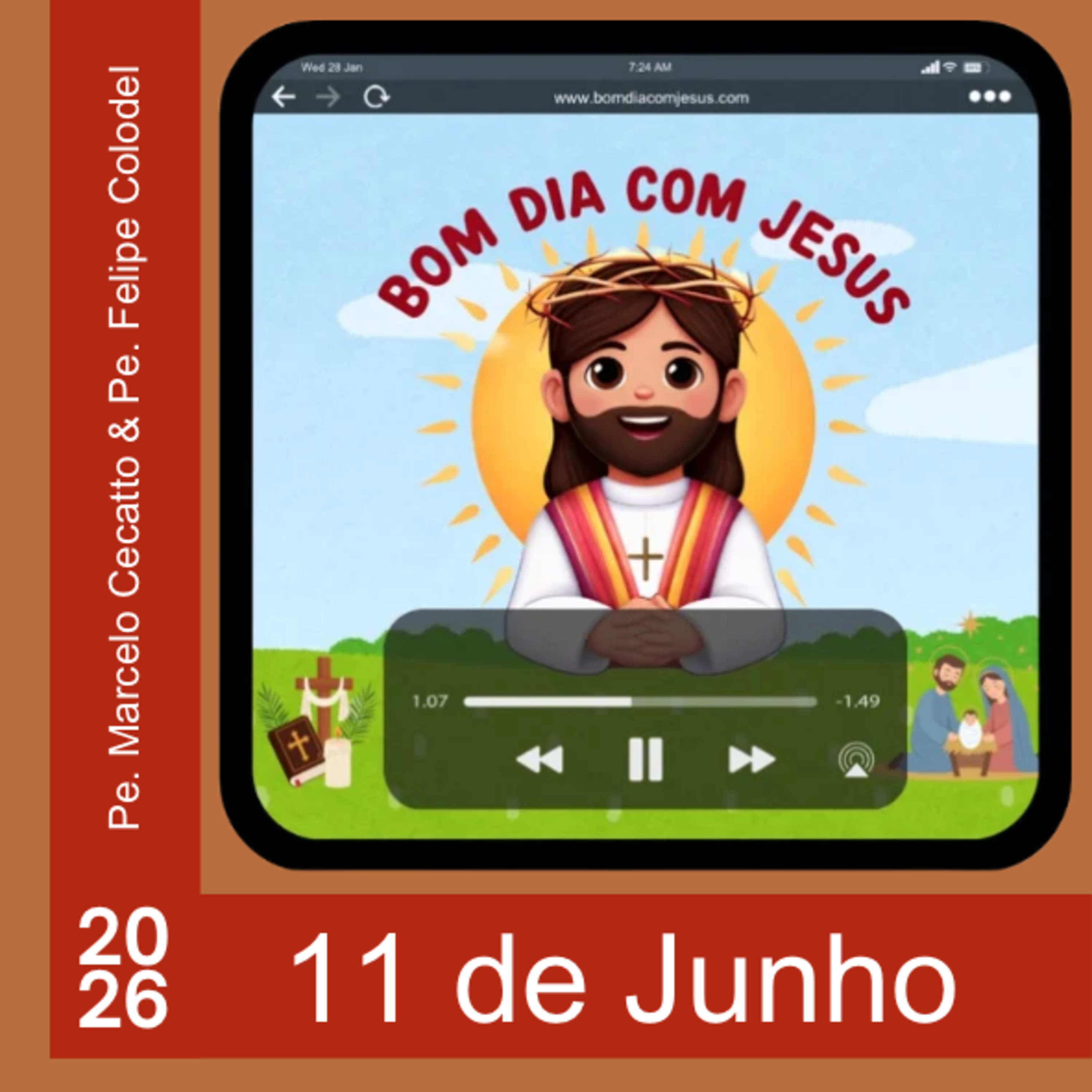 Quinta - 11 de Junho de 2026: Quinta promessa: Jesus sempre está conosco episode artwork