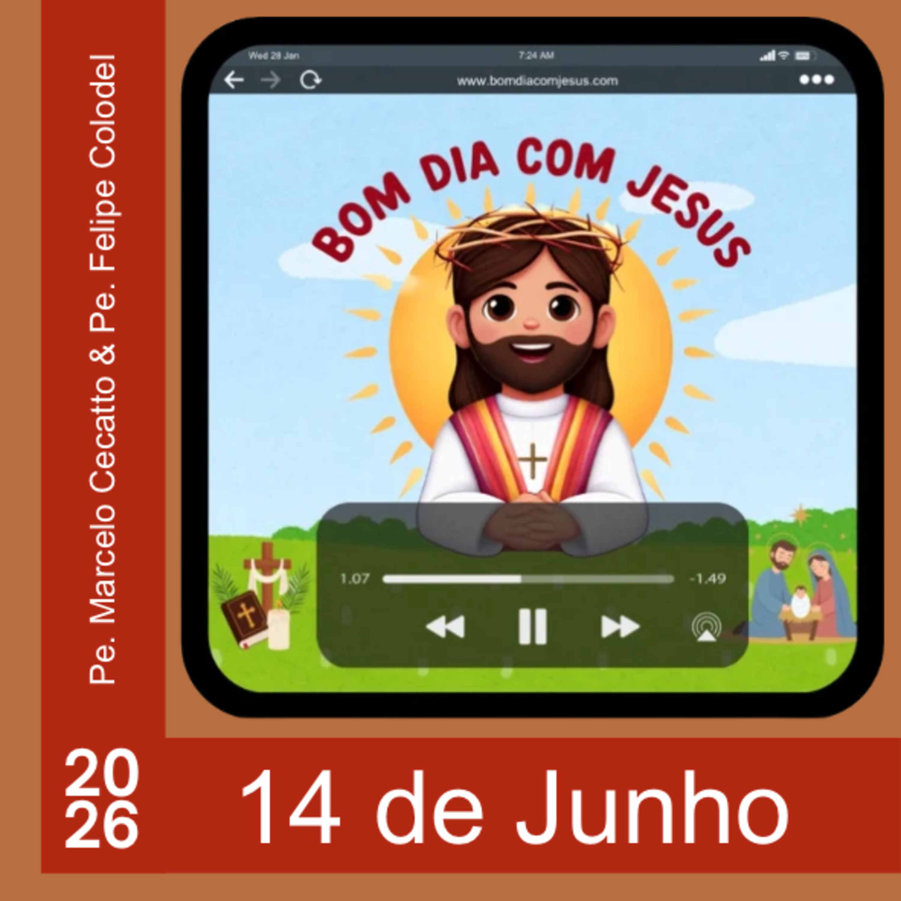 Domingo - 14 de Junho de 2026: Liturgia episode artwork