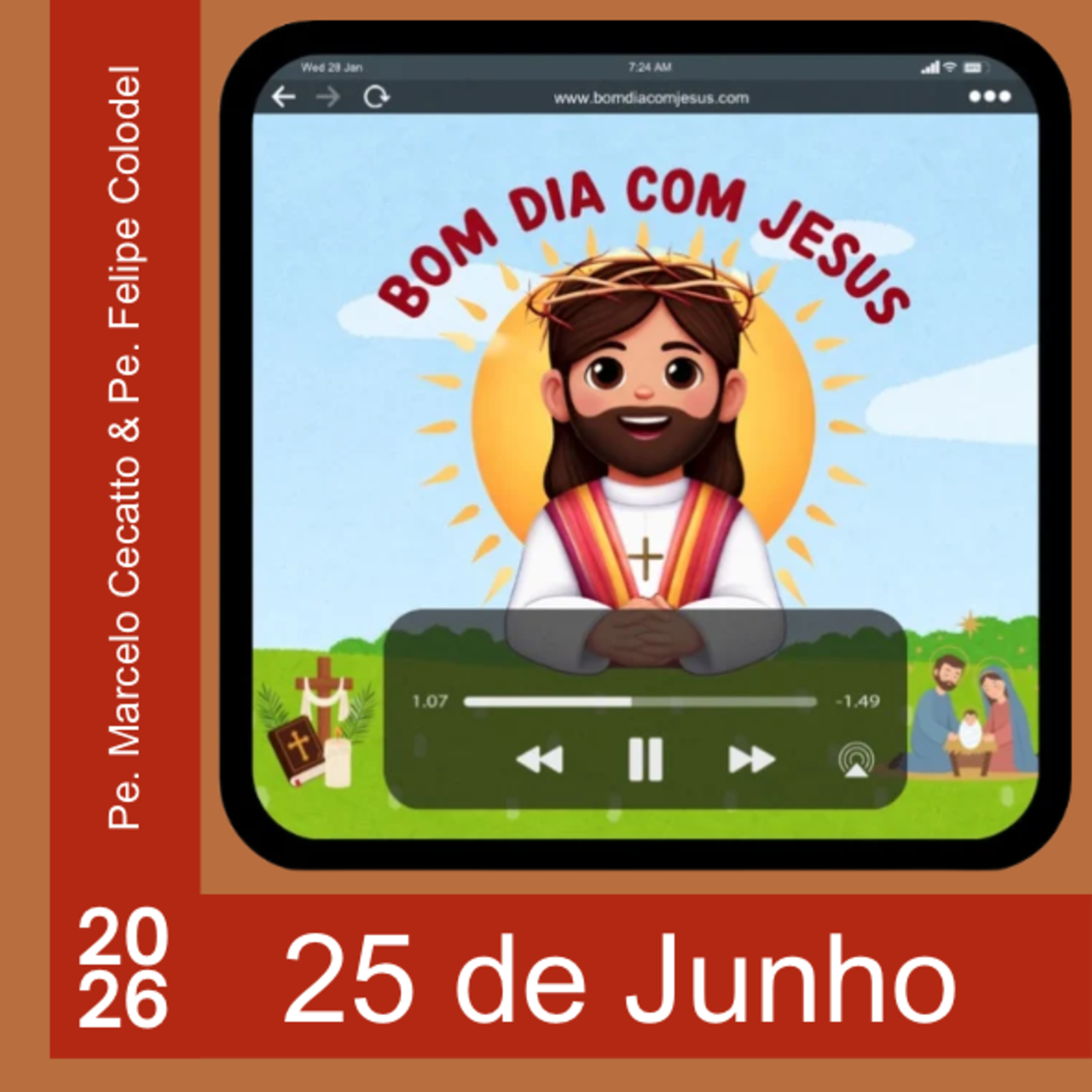 Quinta - 25 de Junho de 2026: Deus é Amor episode artwork