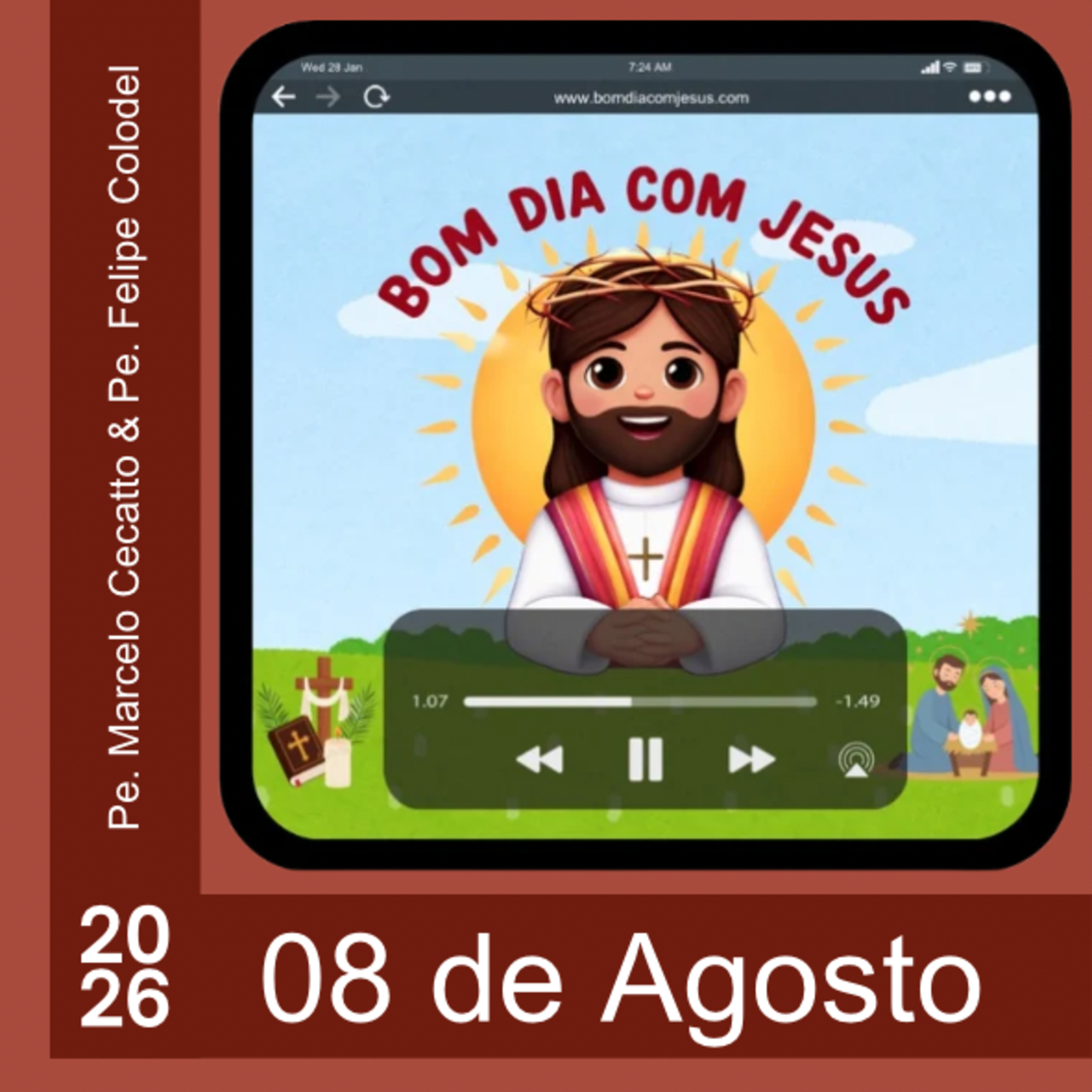 Sábado - 08 de Agosto de 2026: Maria e o Padre episode artwork