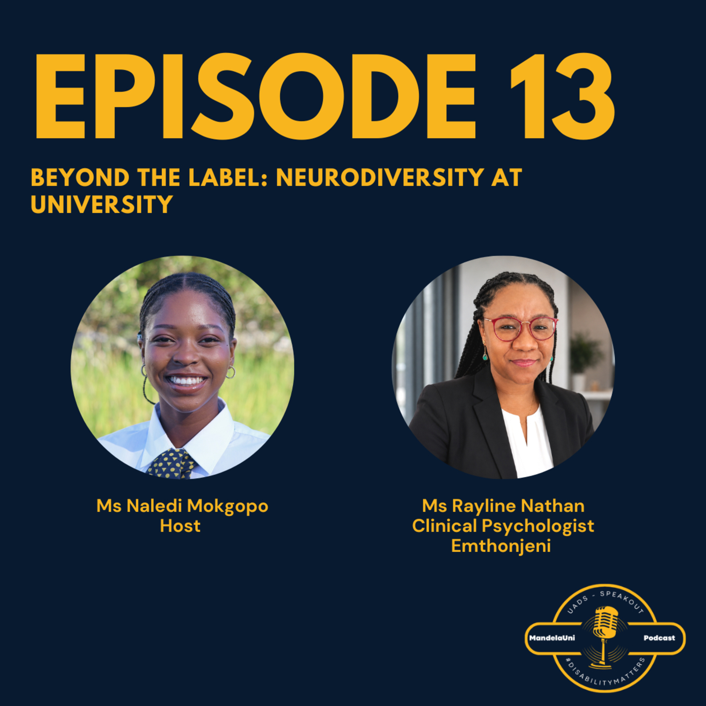 Beyond the Label: Neurodiversity at University episode artwork