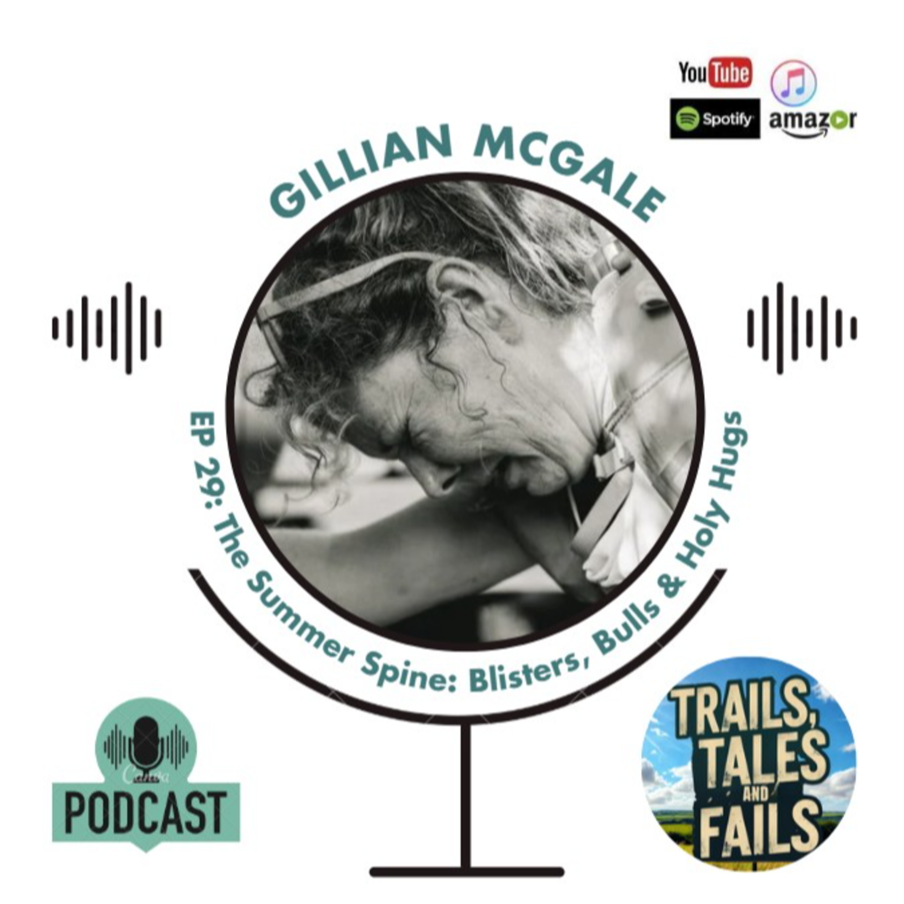 Gillian McGale – “The Summer Spine: Blisters, Bulls, and Holy Hugs”