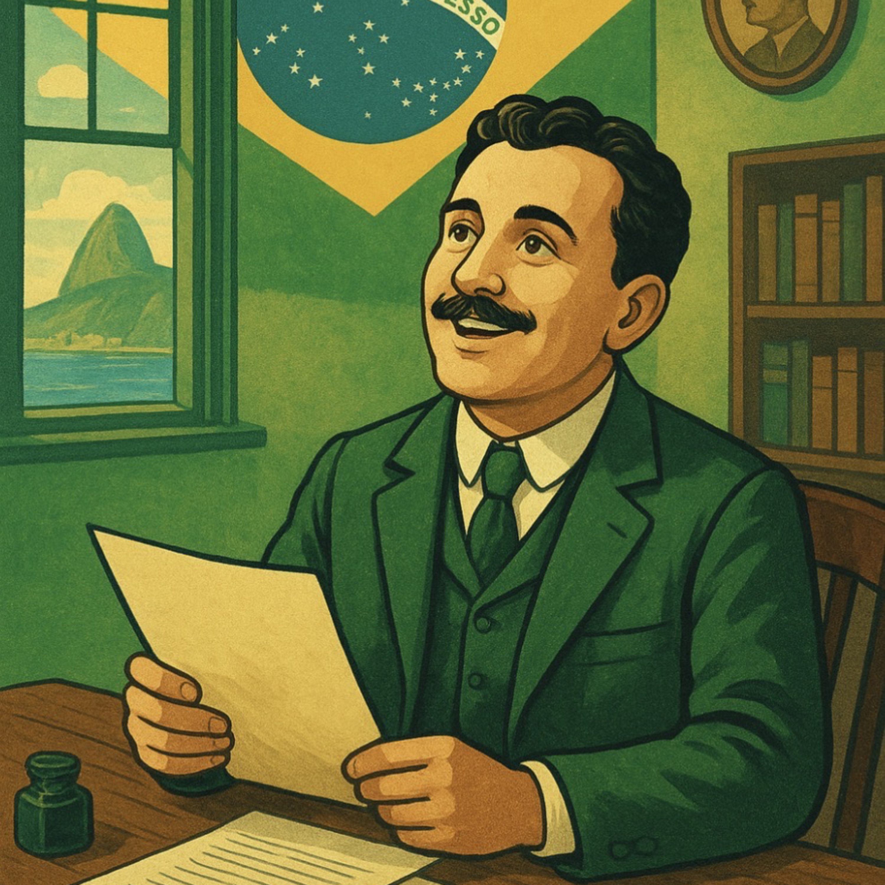 O Triste Fim de Policarpo Quaresma - Lima Barreto - Parte I - cap. 2 episode artwork