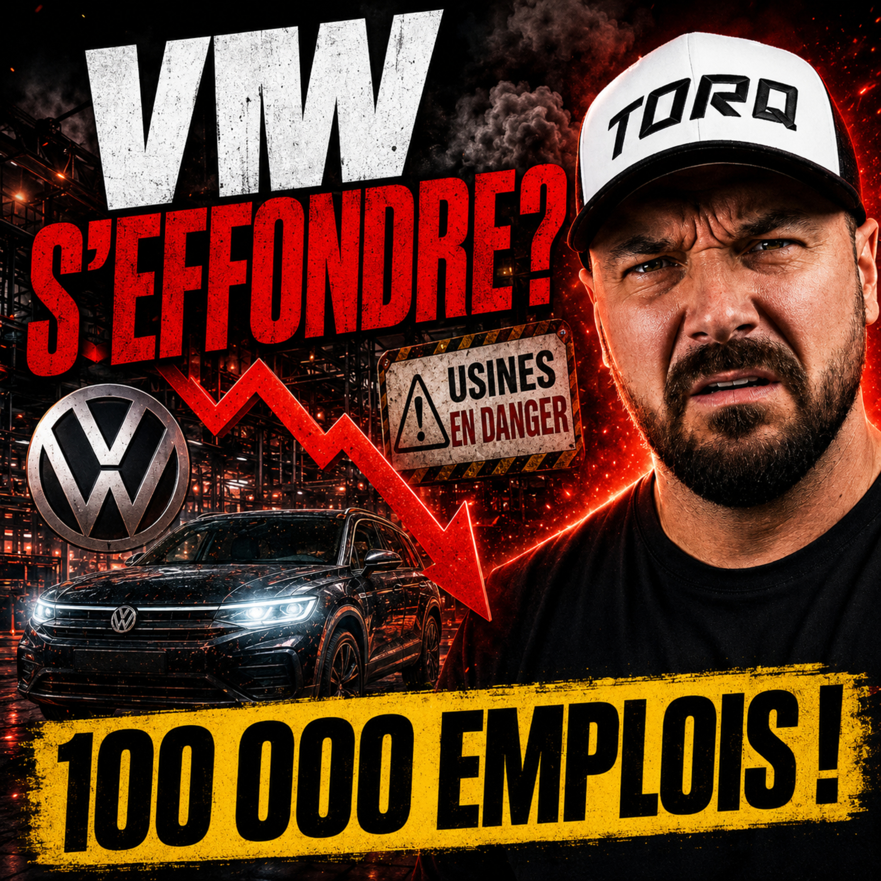 580. 🚨 Volkswagen s'effondre ? 100 000 emplois menacés | TORQ