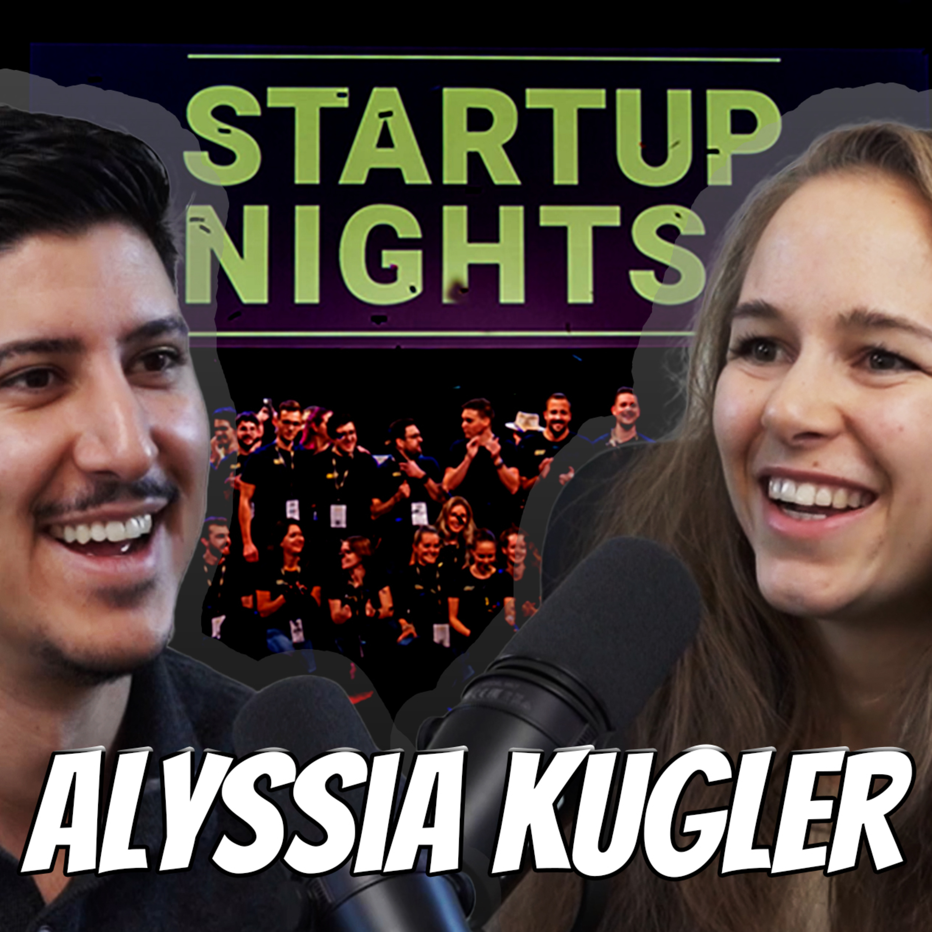 Wie Alyssia das grosste Startup-Event der Schweiz organisiert - Startup Nights - The Jerith Pod #27 episode artwork