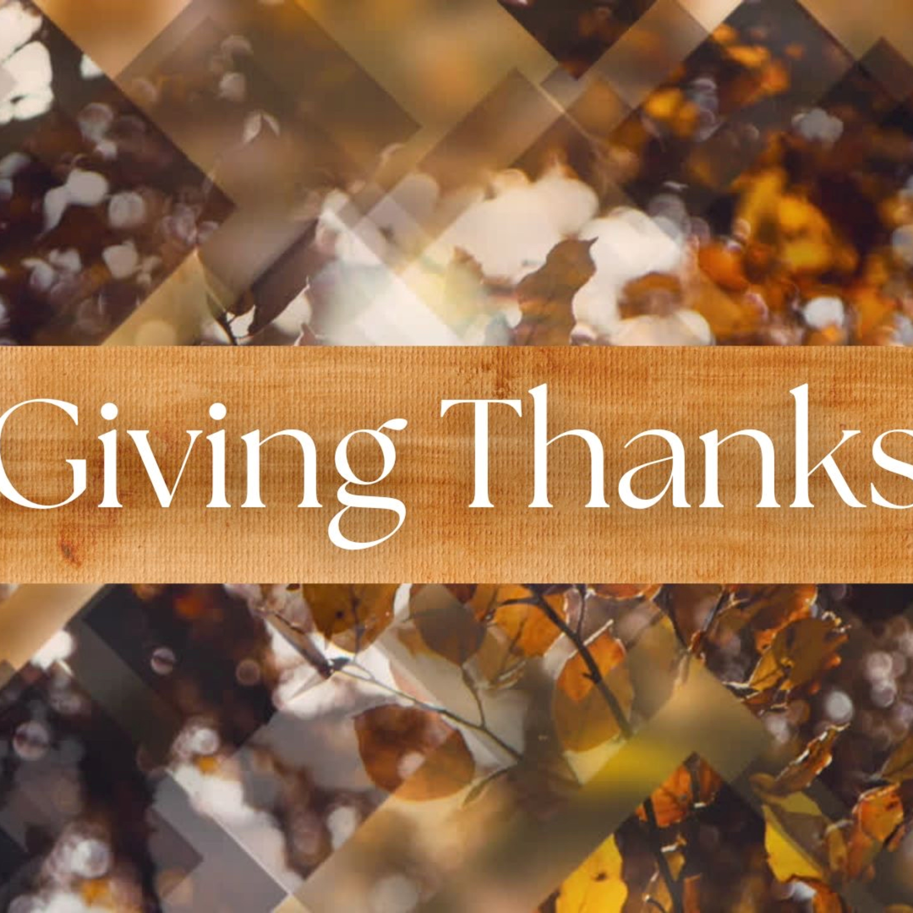 Giving Thanks | Oct 13 2024 episode artwork