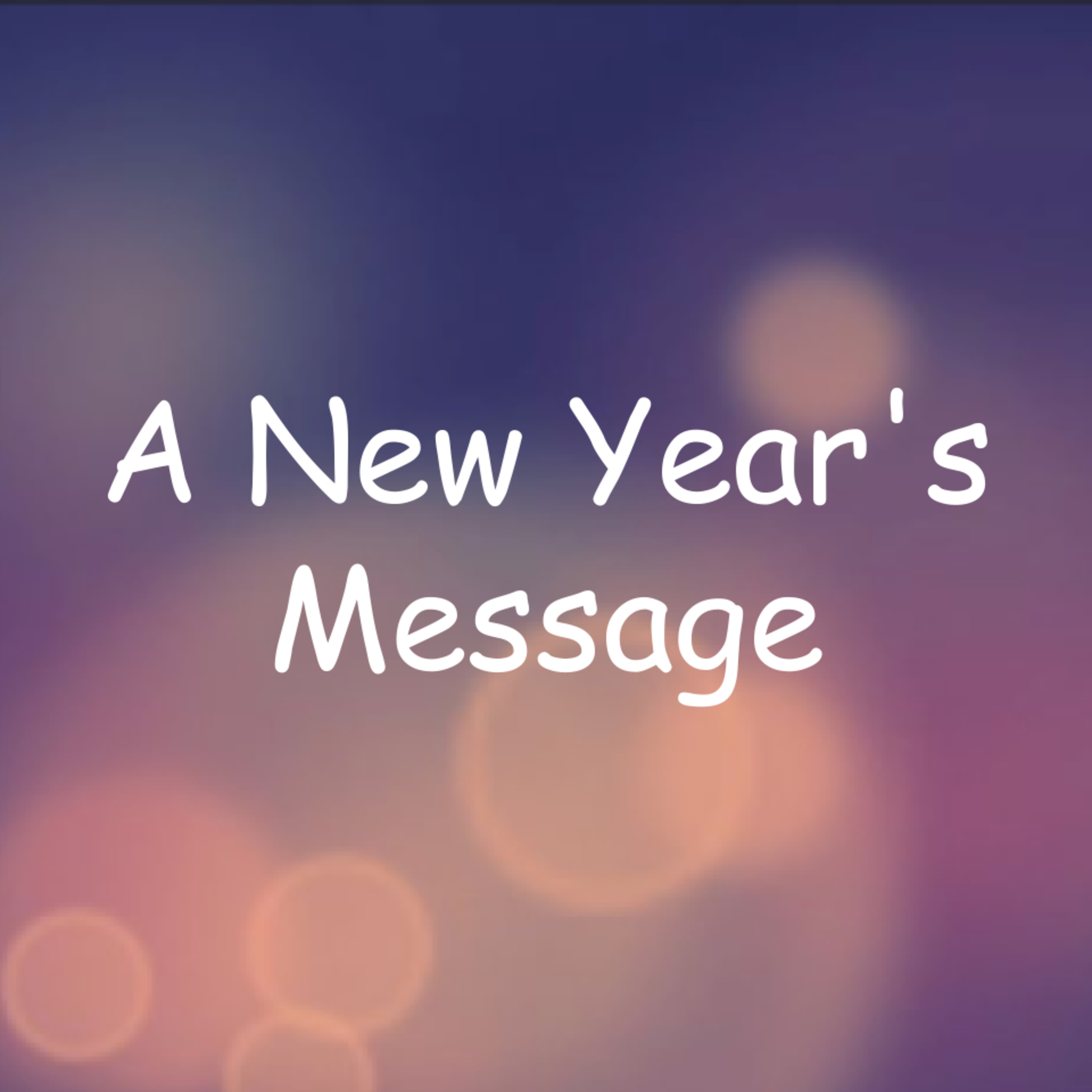 A New Years Message | Dec 29 2024 episode artwork