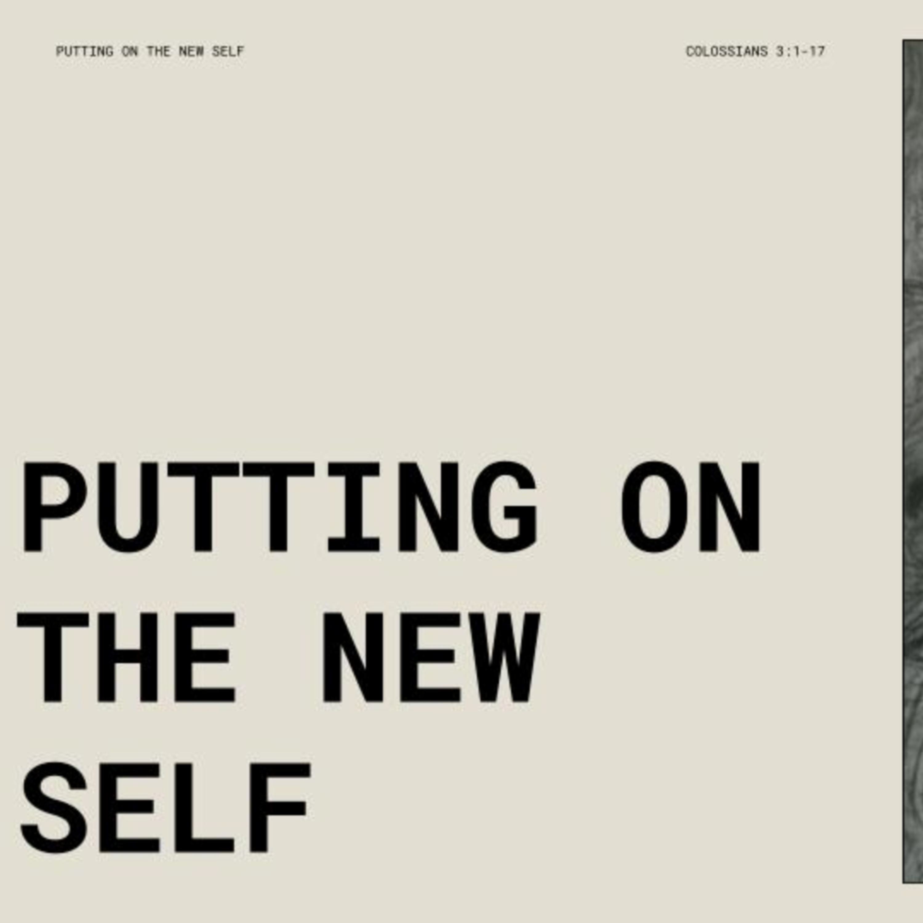 Putting On the New Self | December 28 2025 (Jacob Deboer) episode artwork