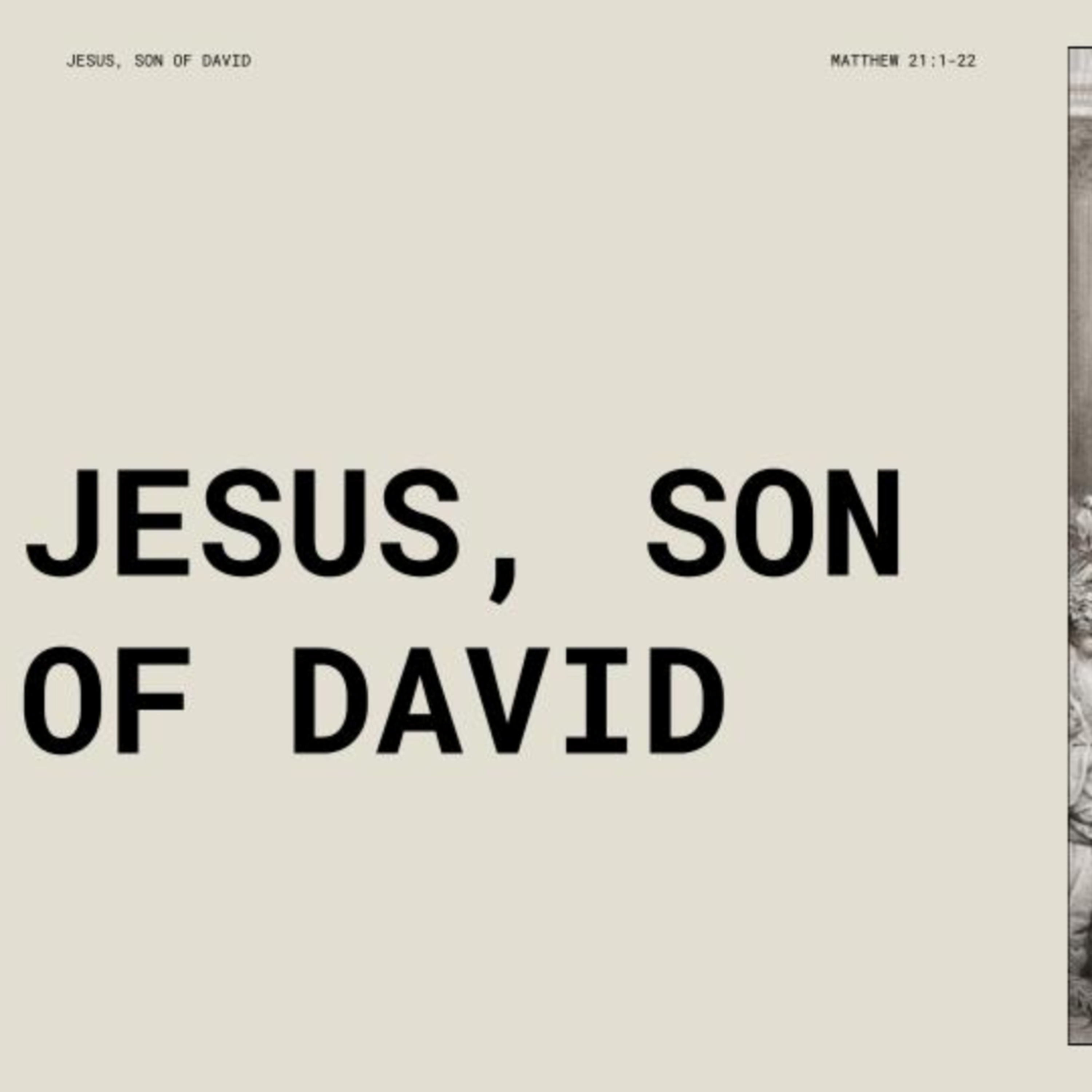 Jesus, Son Of David | March 29 2026 (Jacob Debour) episode artwork