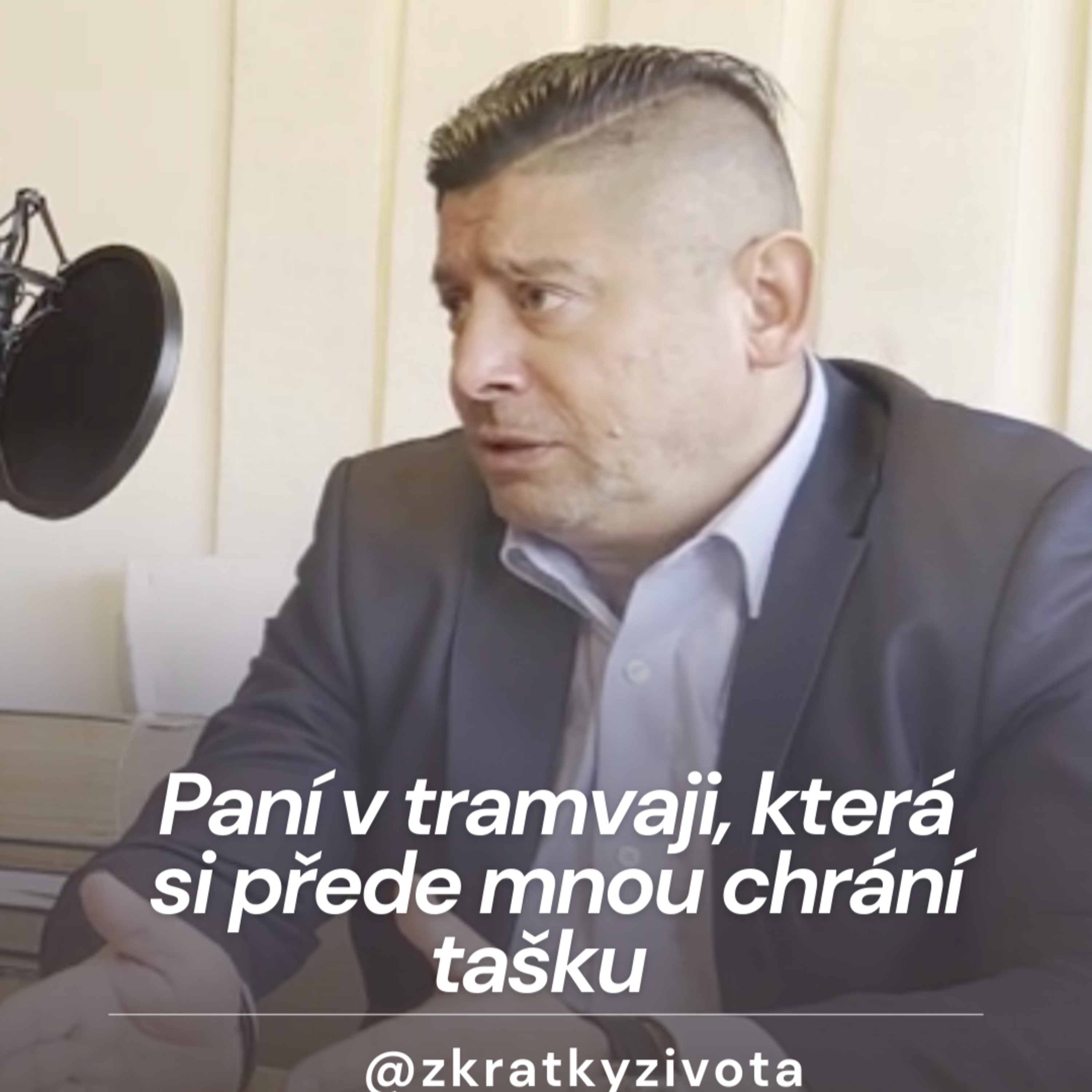Paní v tramvaji, která si přede mnou chrání tašku - Rom Jan Balog  episode artwork