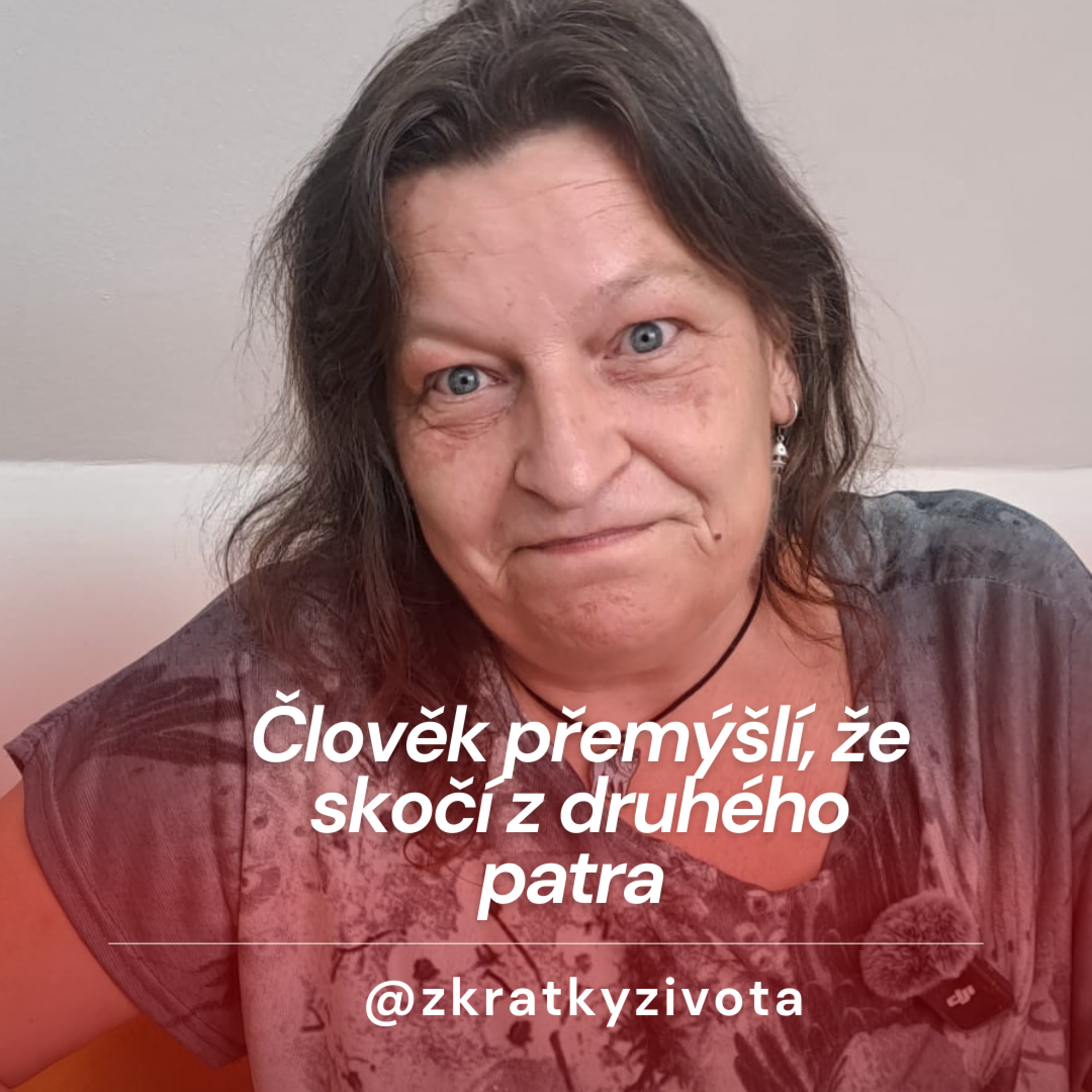 Člověk přemýšlí, že skočí z druhého patra episode artwork