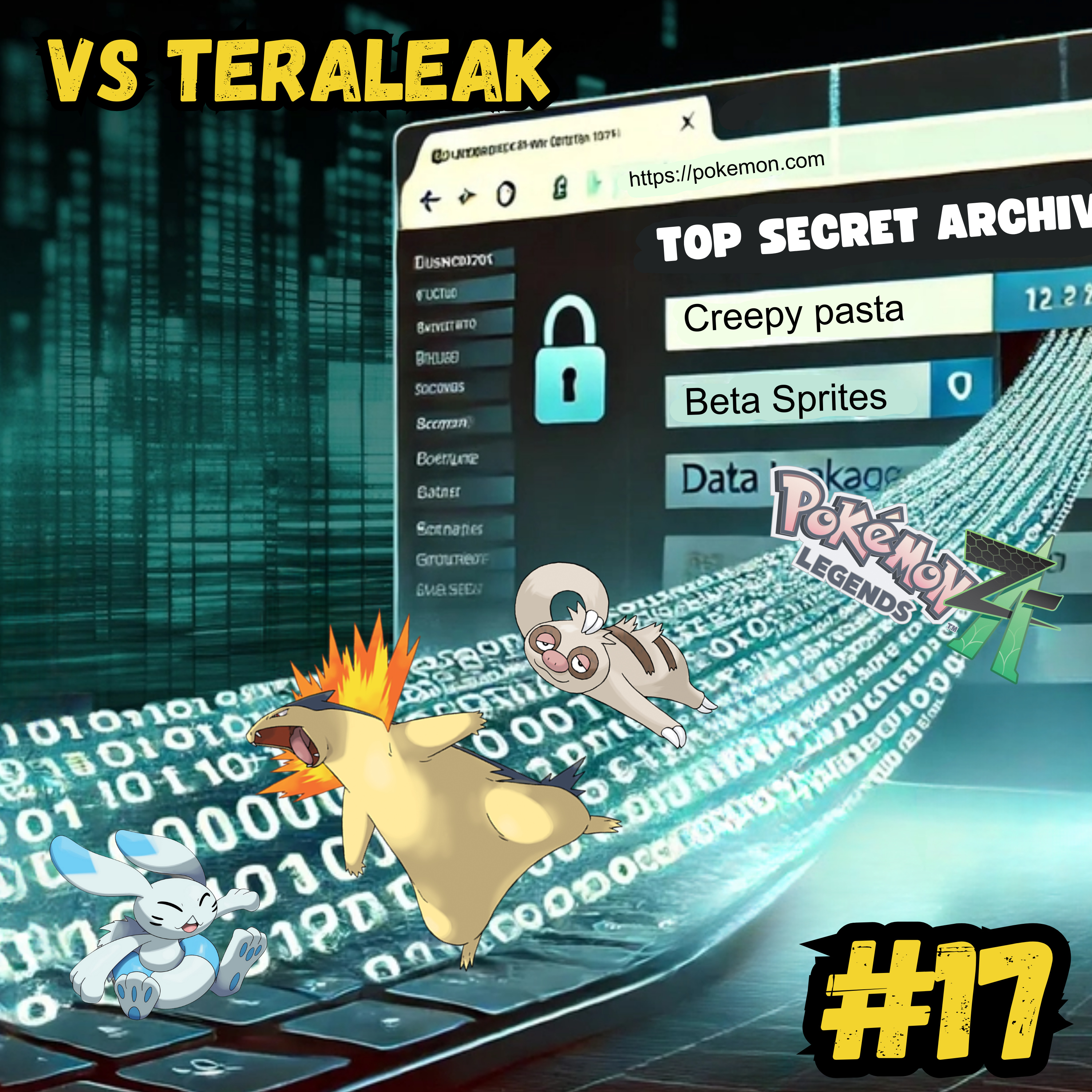 #17 - Vs Teraleak (o maior vazamento de dados da história de Pokémon) episode artwork