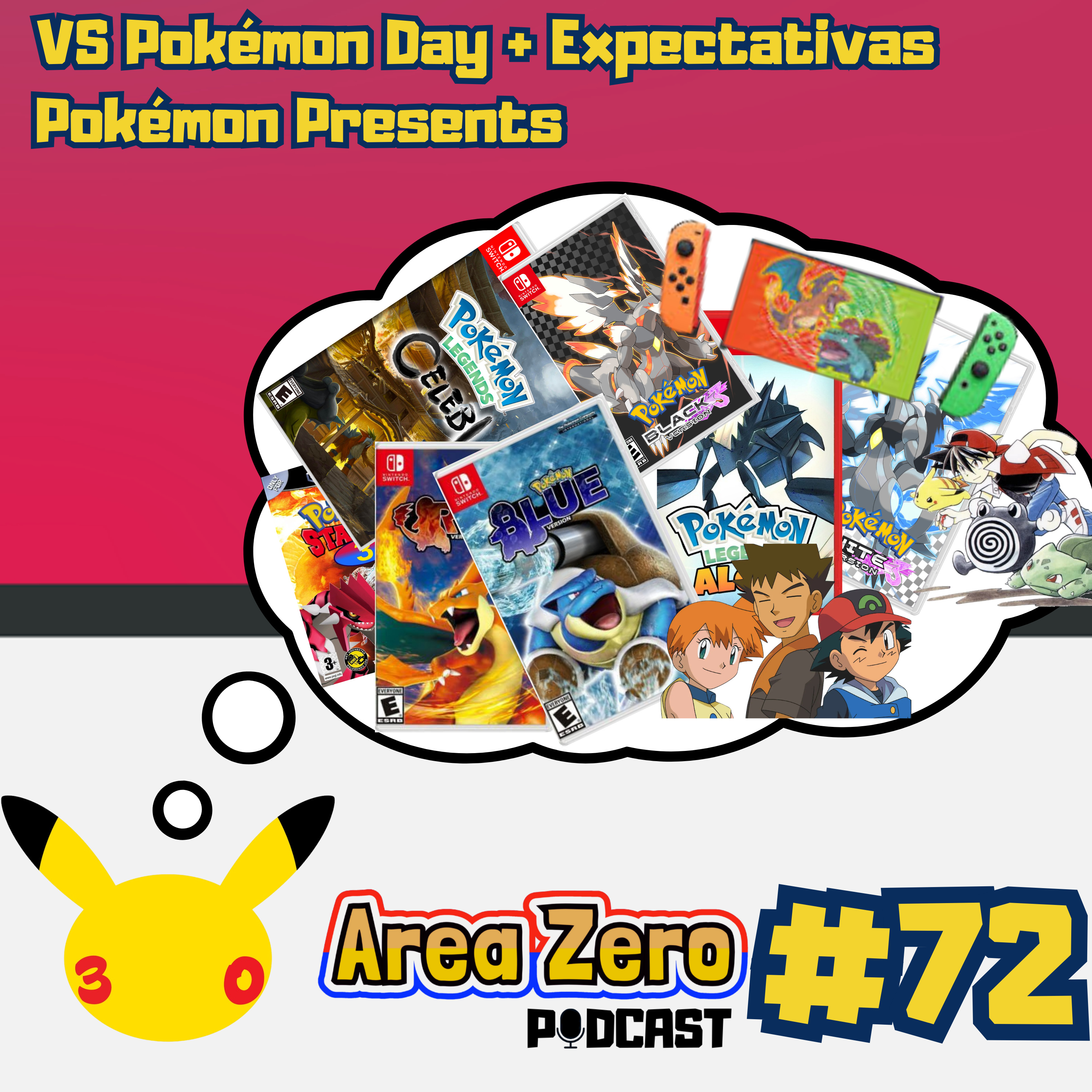 #72 - Vs Pokémon Day + Expectativas Pokémon Presents episode artwork