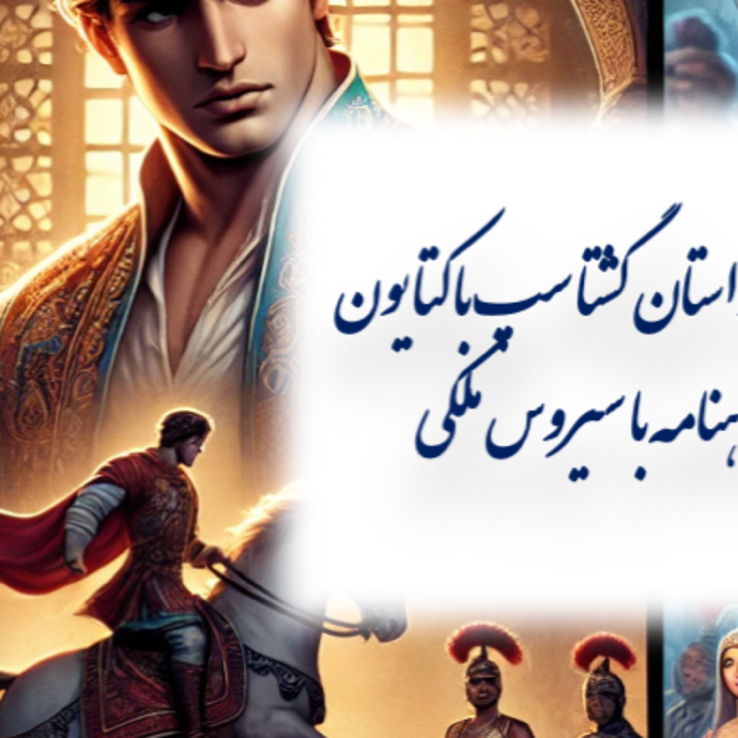 ۷۶- کتایون و گشتاسپ. شاهنامه با سیروس ملکی episode artwork