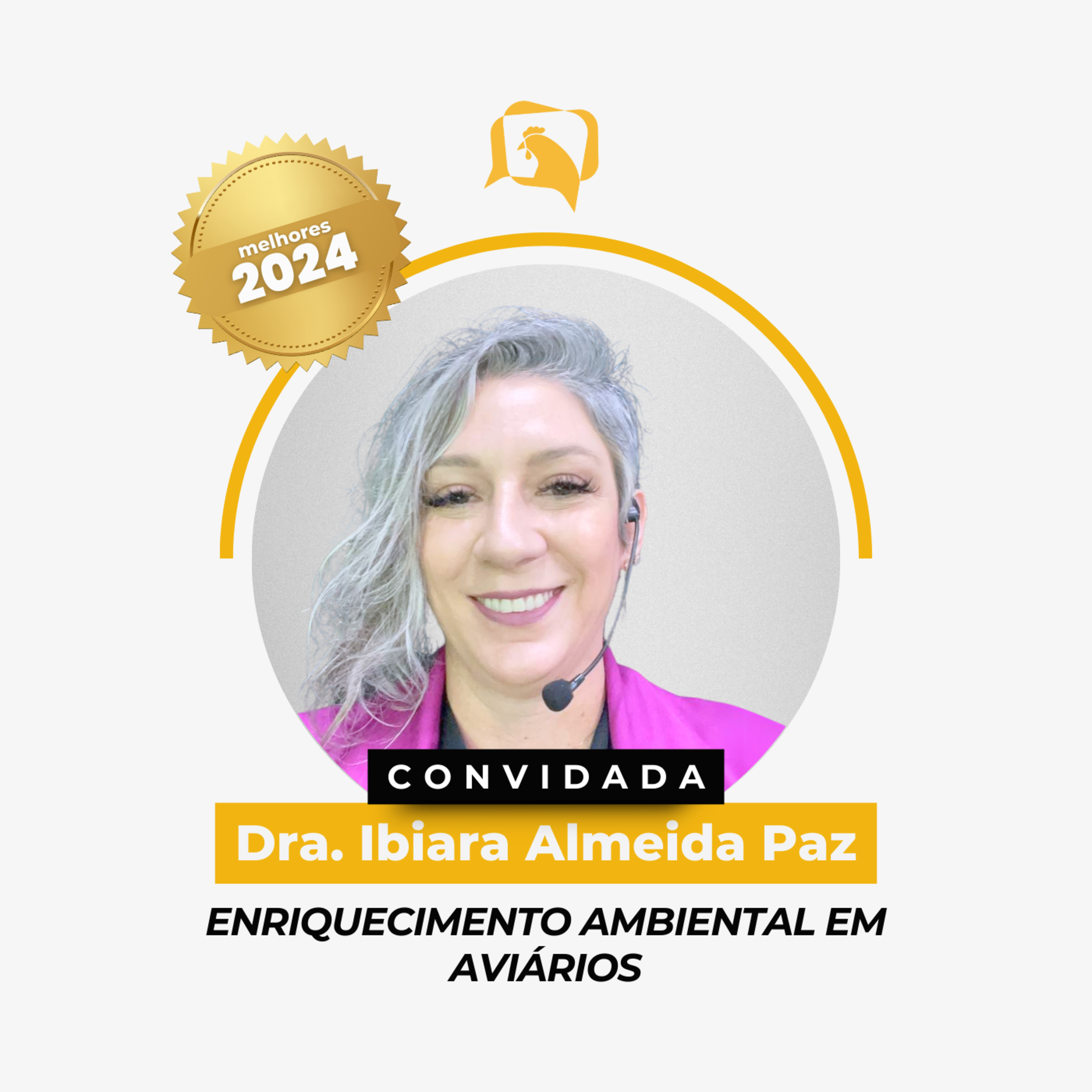 Melhores de 2024: ENRIQUECIMENTO AMBIENTAL EM AVIÁRIOS - Dra. Ibiara Almeida Paz | Ep. 160