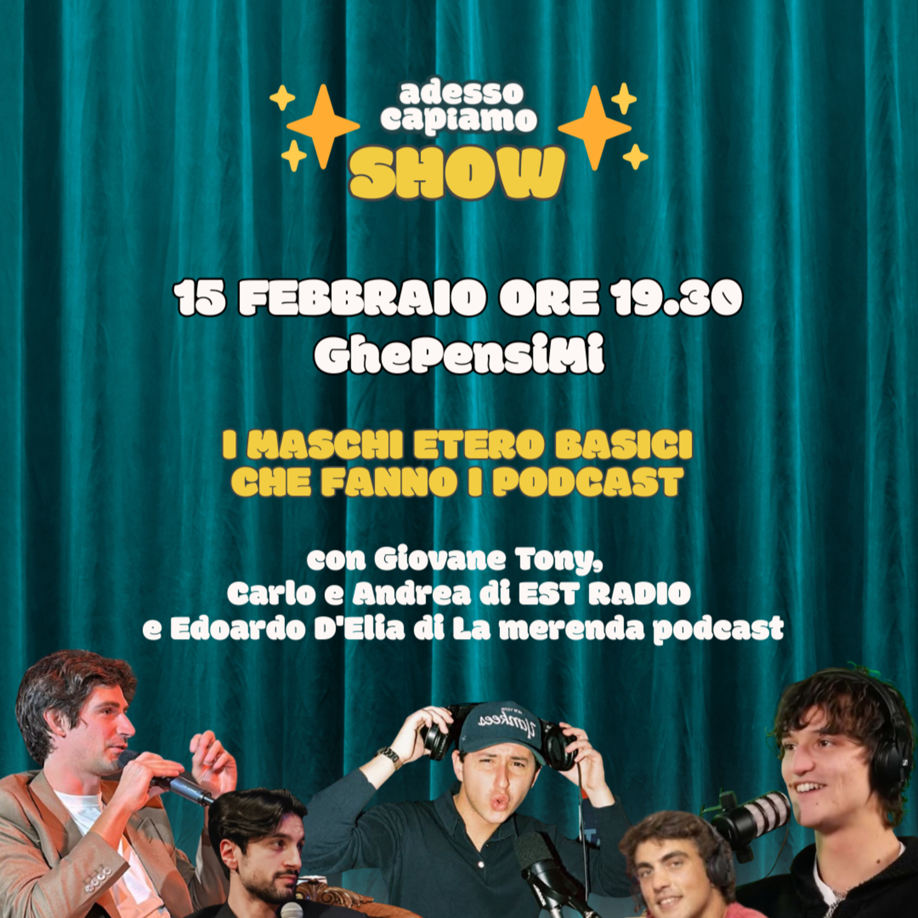 adessocapiamo I MASCHI ETERO BASICI CHE FANNO PODCAST episode artwork