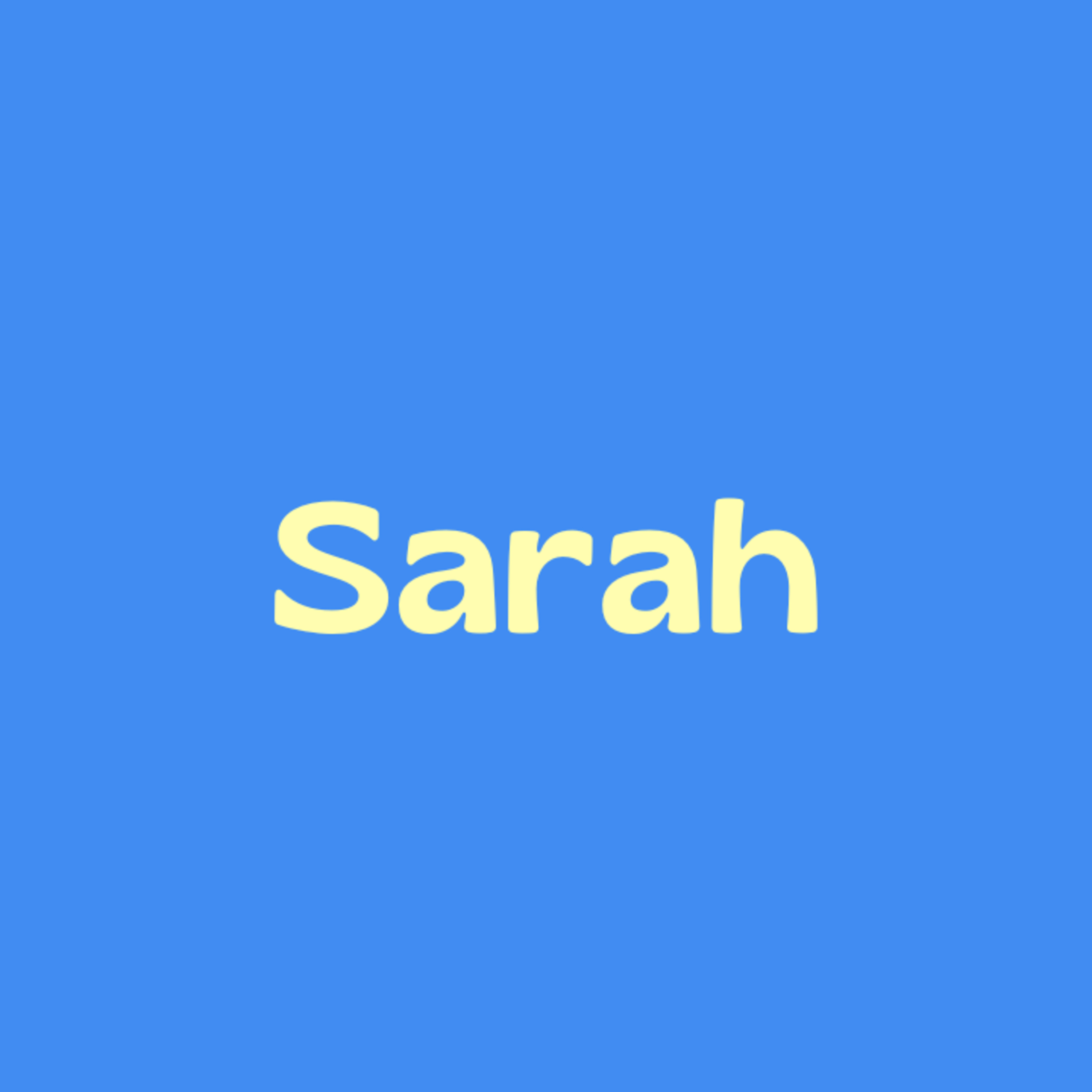 Folge 8 - Sarah Folge 8 - Sarah