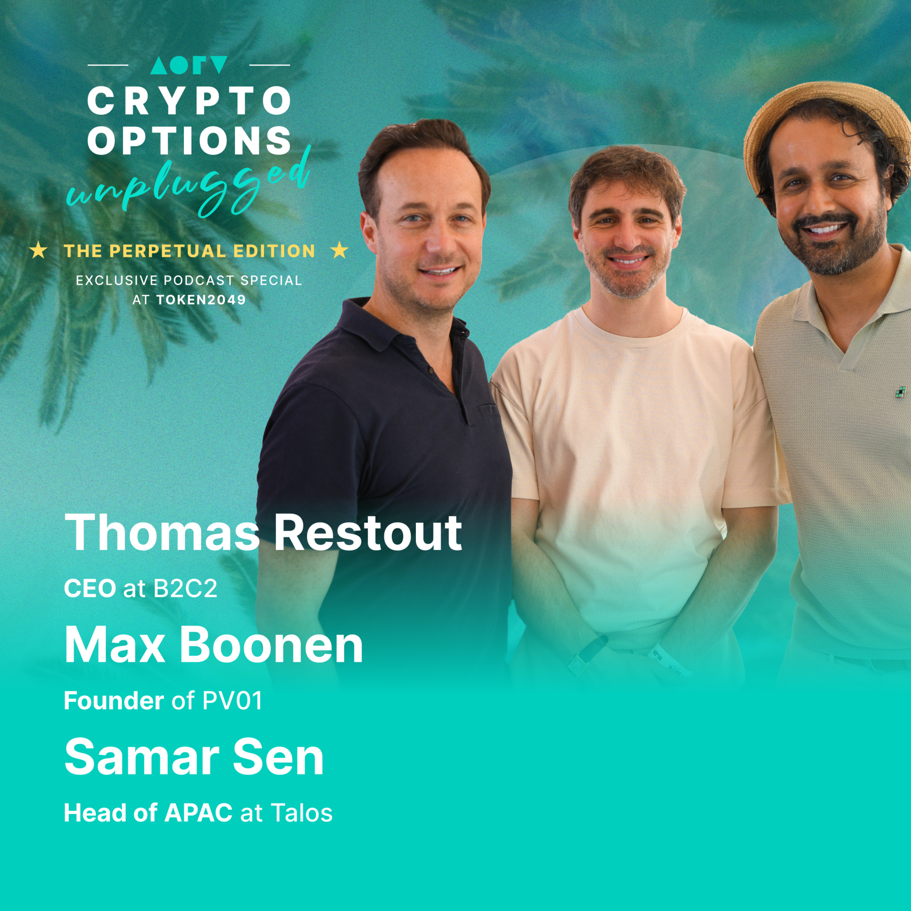 Thomas Restout, Max Boonen & Samar Sen Discuss Where TradFi Meets Crypto episode artwork