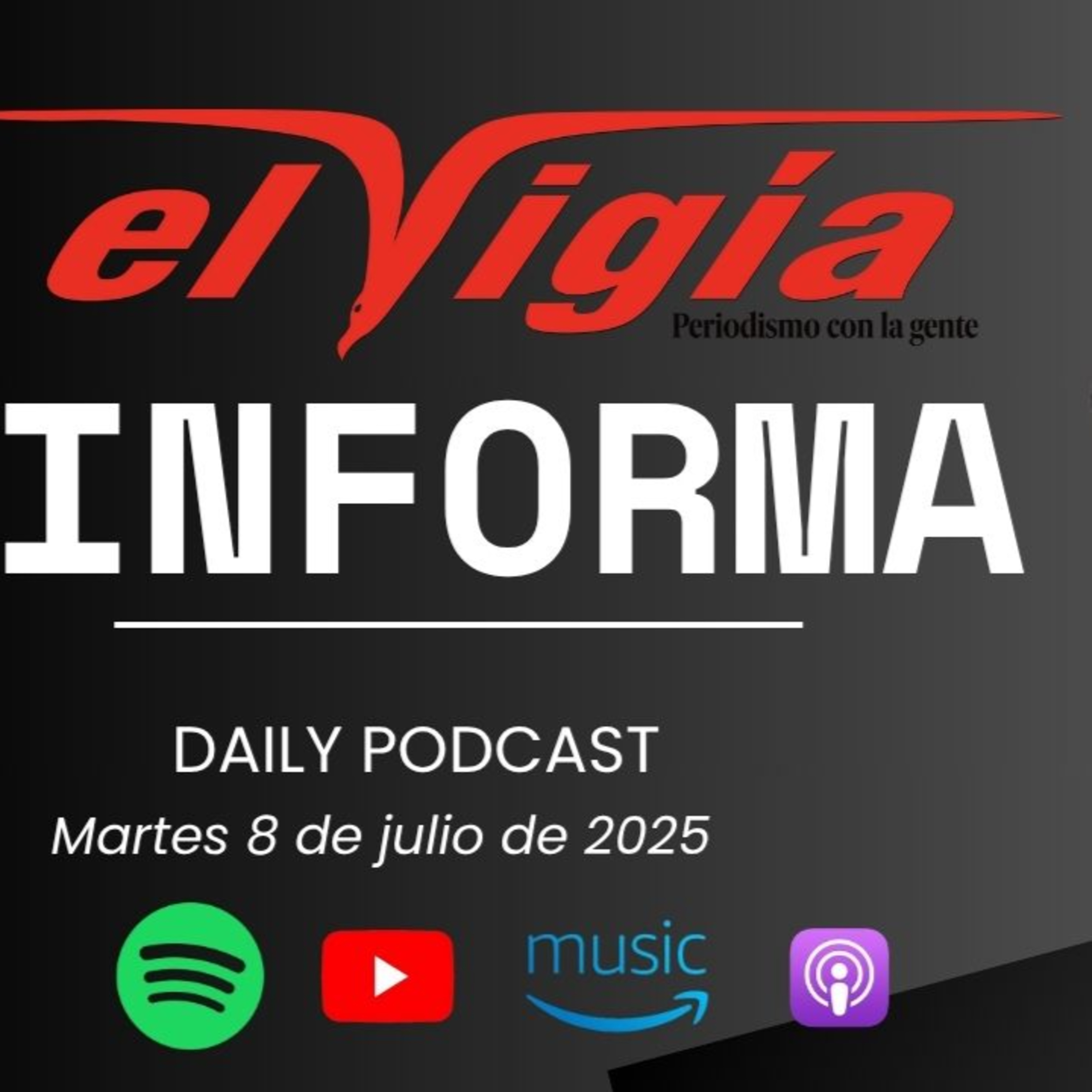 El Vigía Informa - Resumen diario #5 -Martes 8 de julio de 2025 episode artwork
