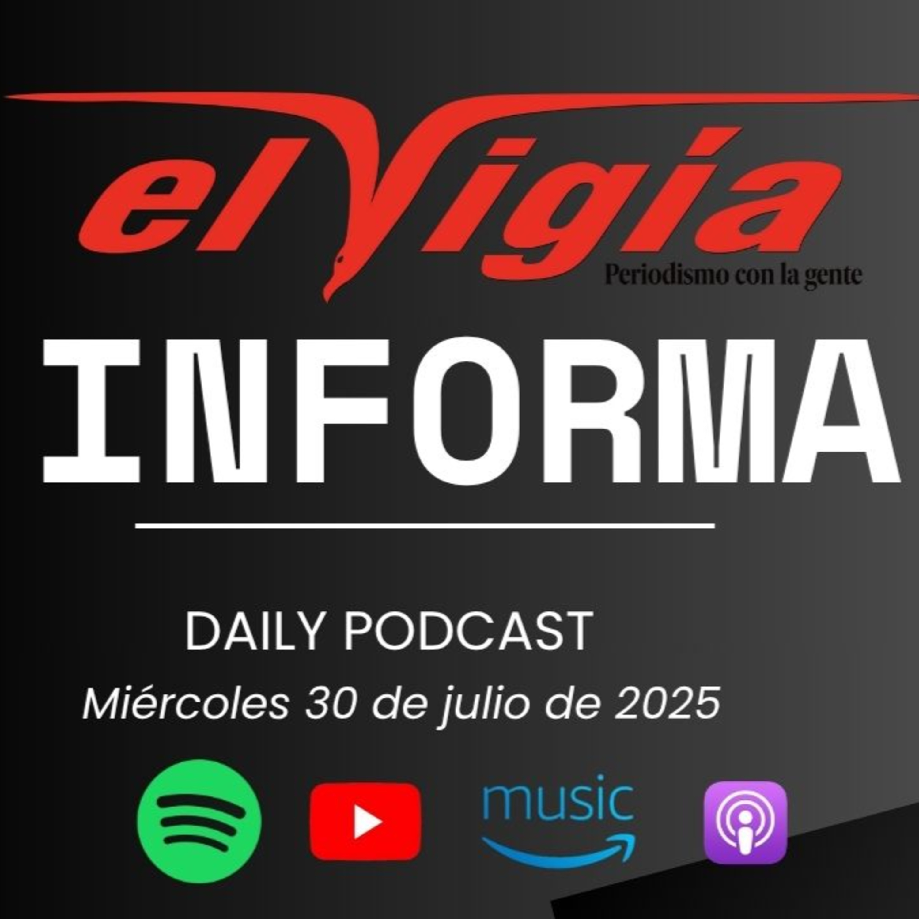 El Vigía Informa - Resumen diario #20 -Miércoles 30 de julio de 2025 episode artwork