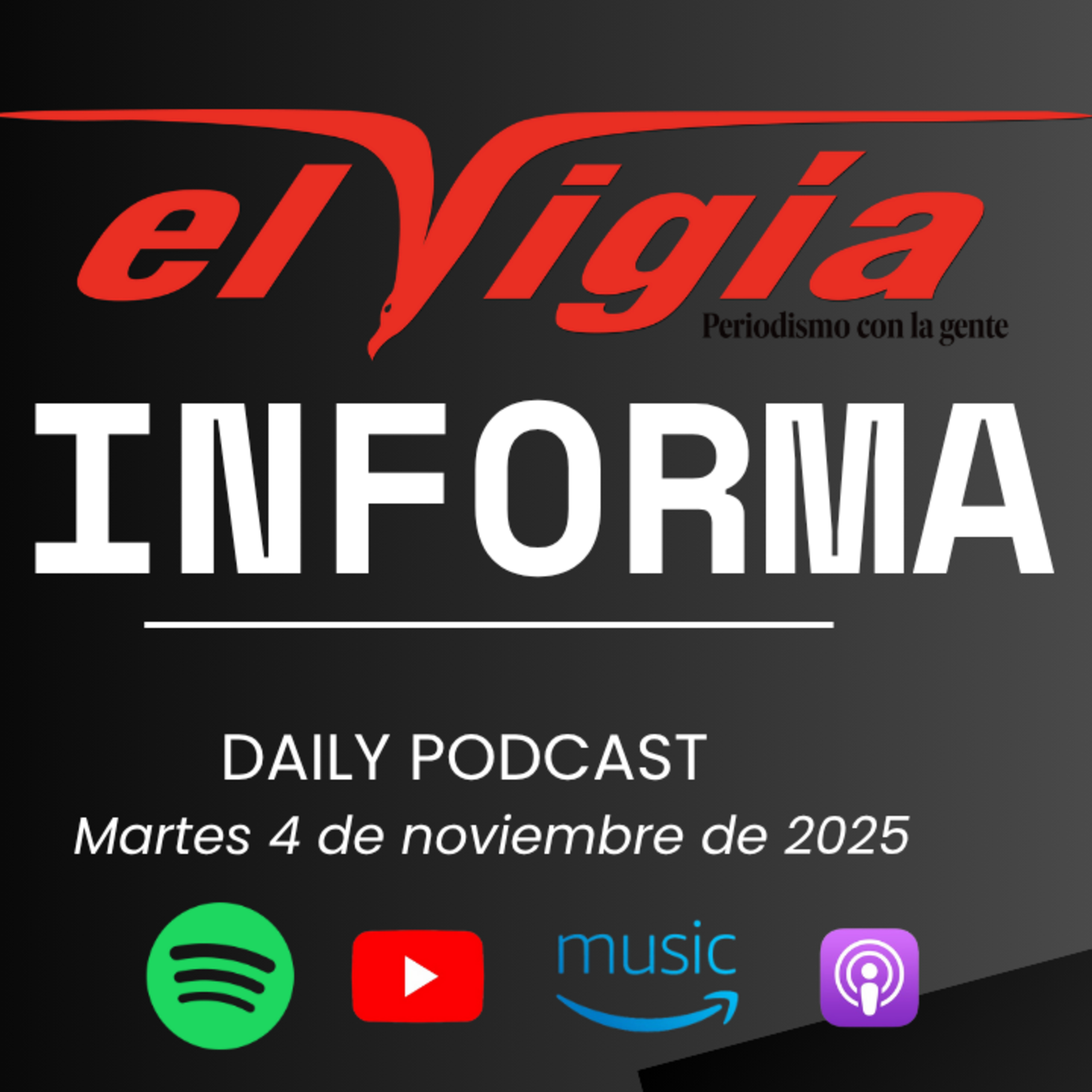 El Vigía Informa - Resumen diario #87 - Martes 4 de noviembre de 2025 episode artwork