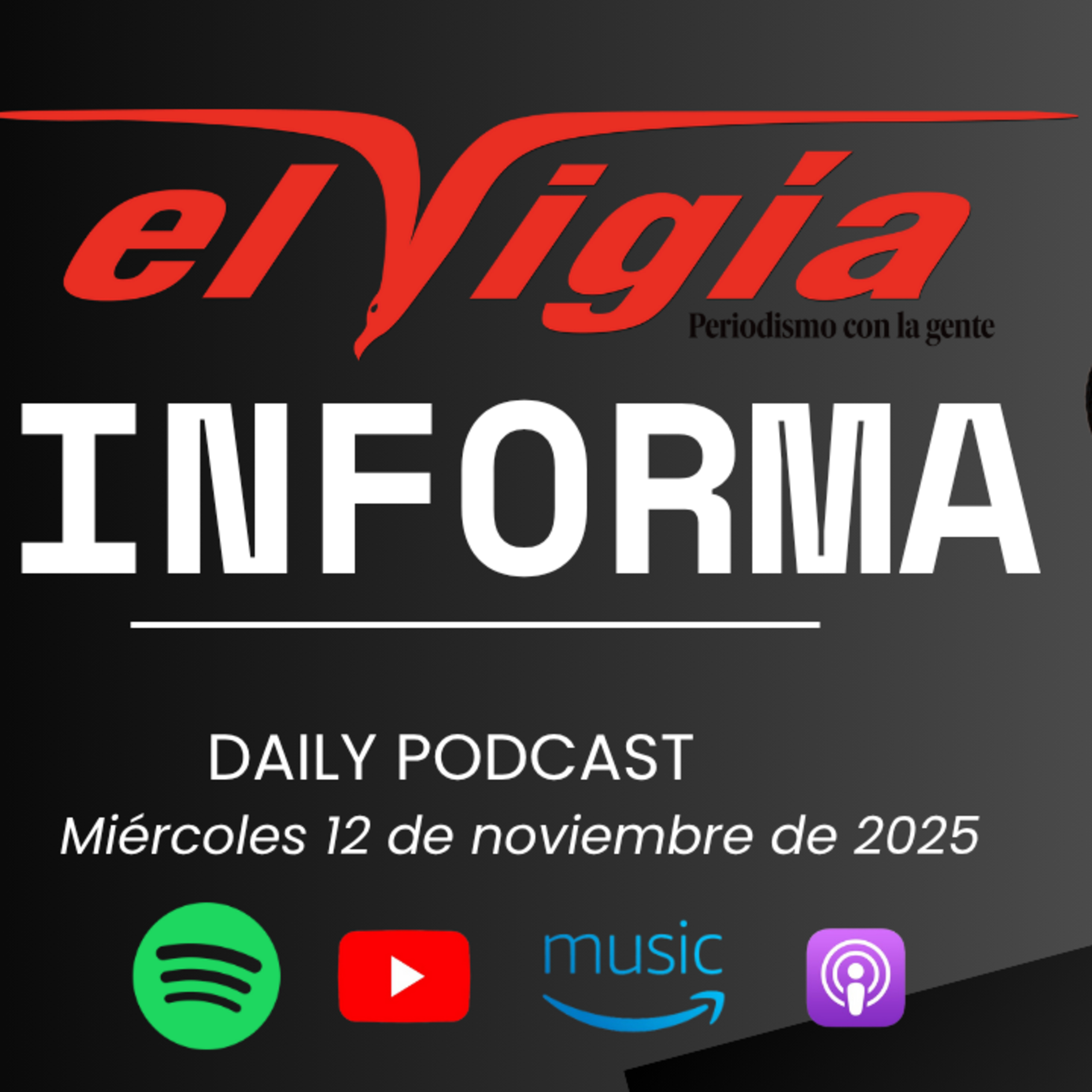 El Vigía Informa - Resumen diario #93 - Miércoles 12 de noviembre de 2025 episode artwork