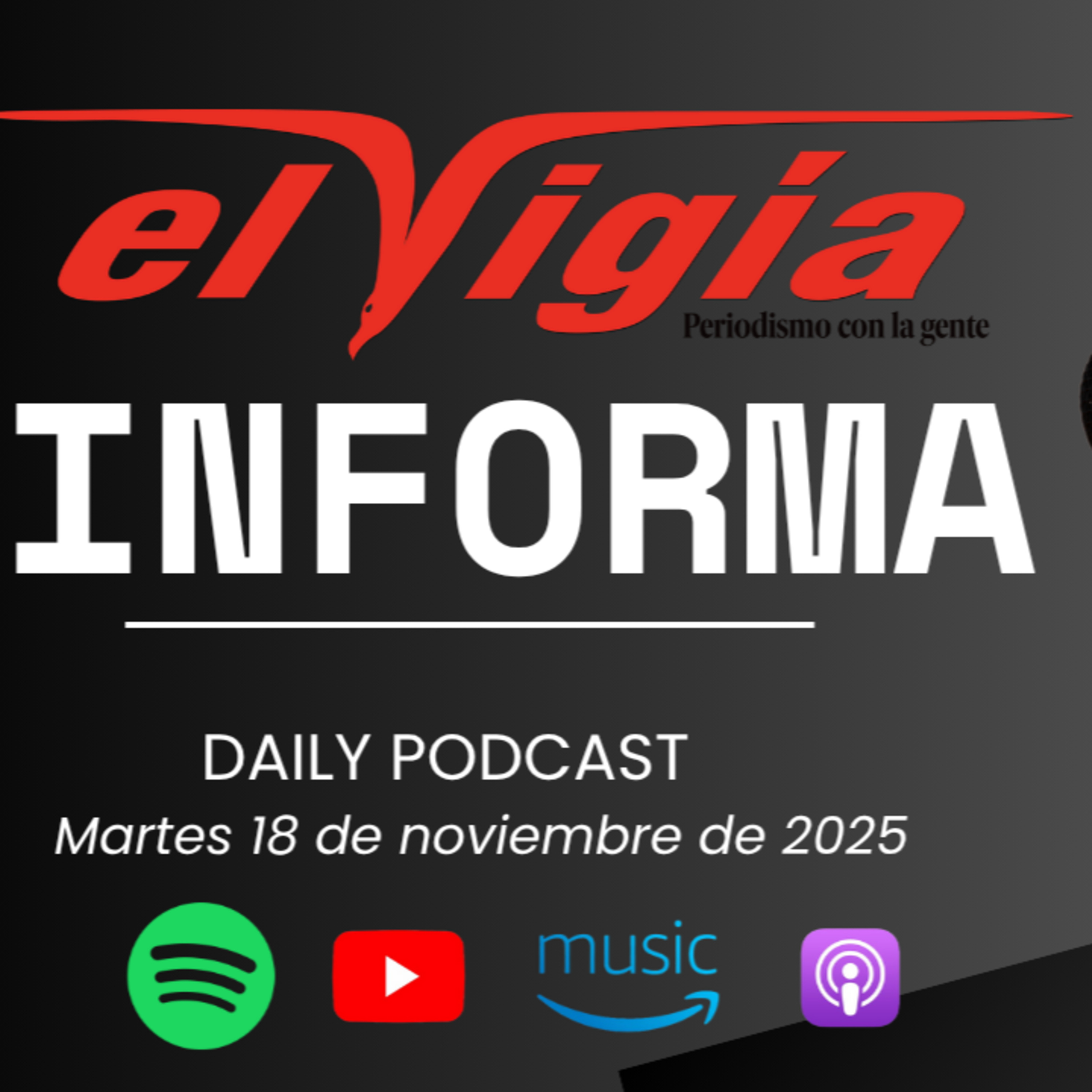 El Vigía Informa - Resumen diario #96 - Martes 18 de noviembre de 2025 episode artwork