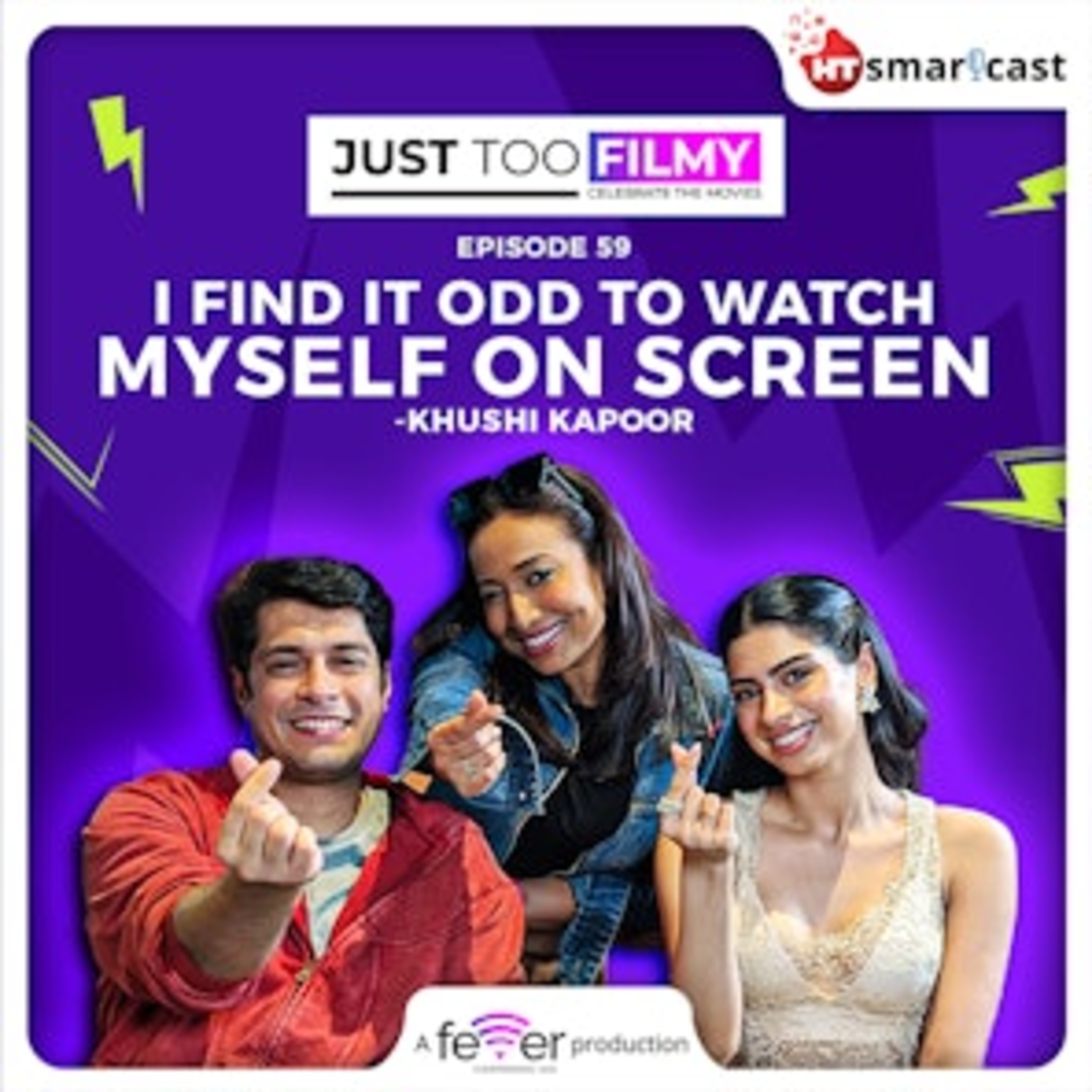 I find it odd to watch myself on screen: Khushi Kapoor