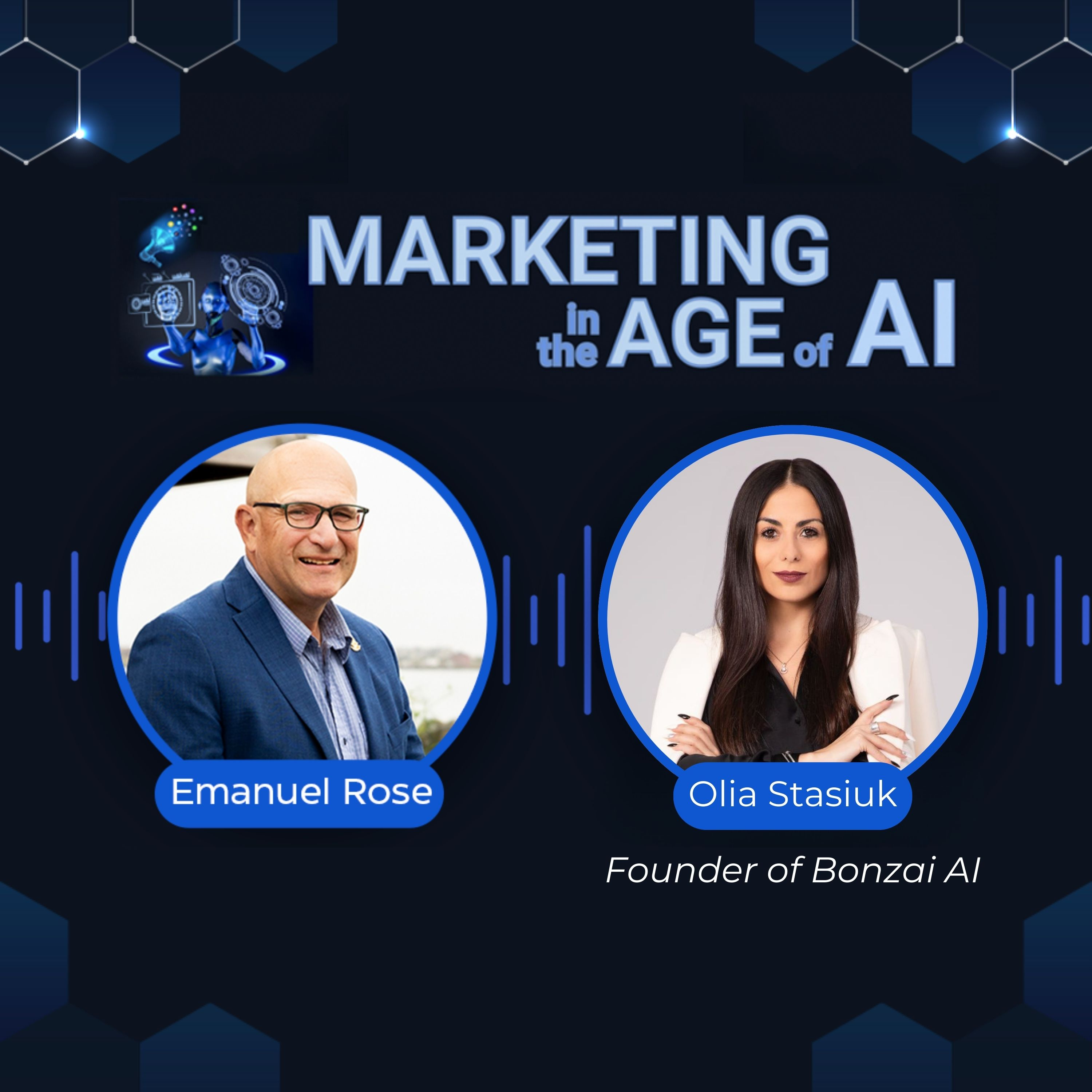 🚀 Mastering AI Course Creation with Olia Stasiuk on "Marketing in the Age of AI" 🎧 episode artwork