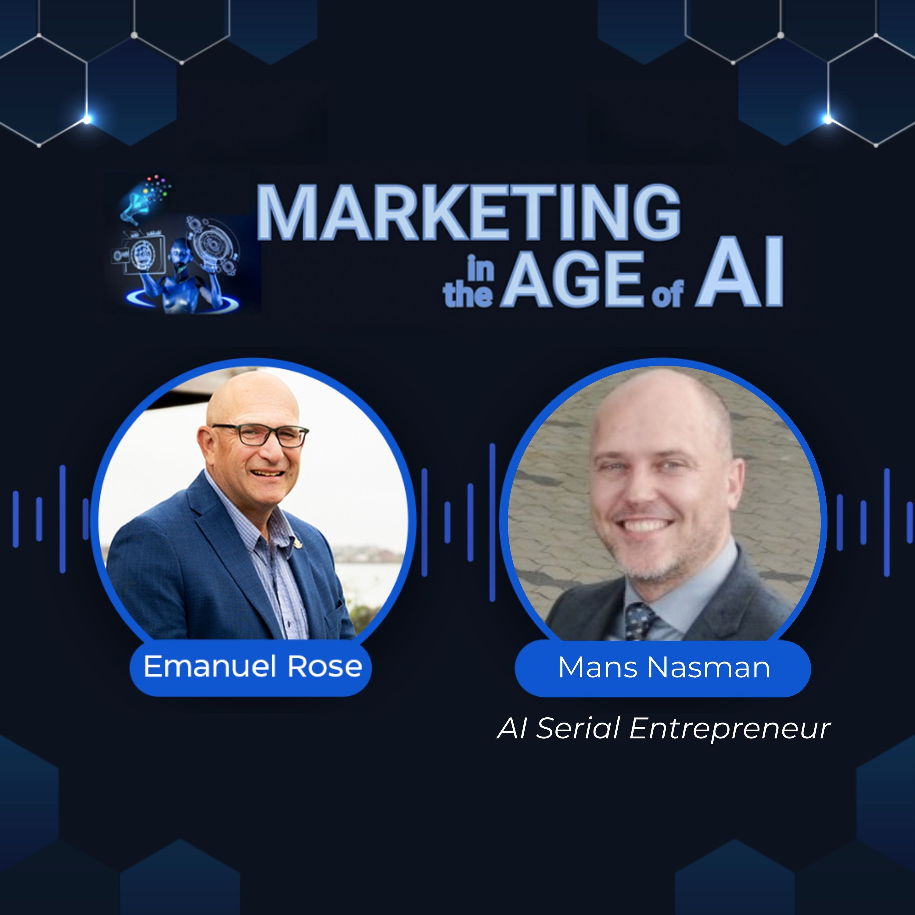 🎙️ Empower the Future: AI's Human-Centric Innovation with Mans Nasman 🌍🤖 episode artwork