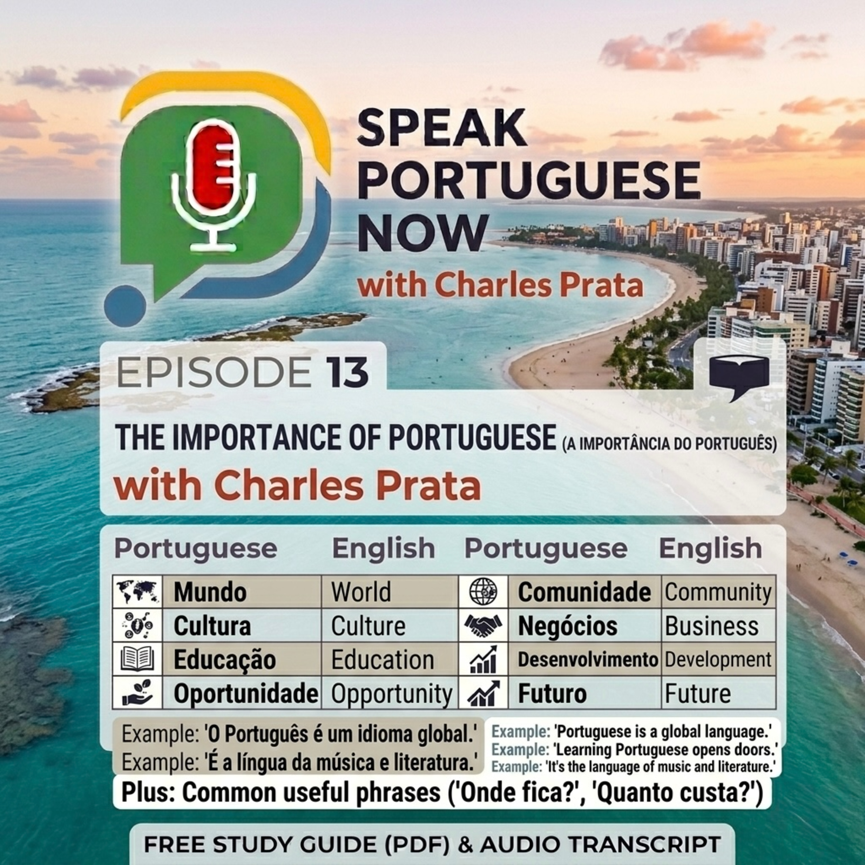 #13 Portuguese for Beginners | The importance of the Portuguese language. A importancia do idioma Portugues | Learn Portuguese Fast