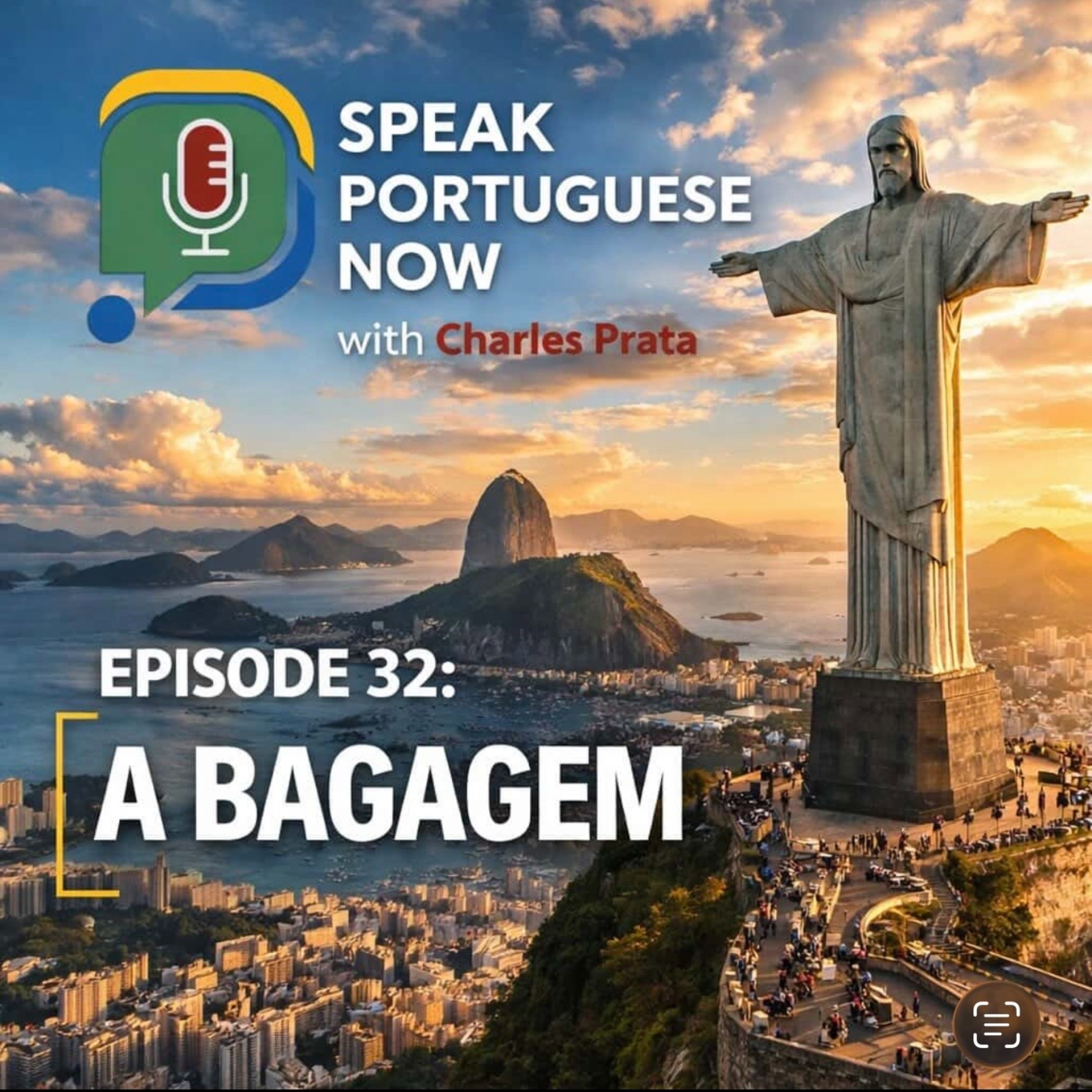 #32 Learn Brazilian Portuguese | The luggage. A bagagem | Portuguese for beginners