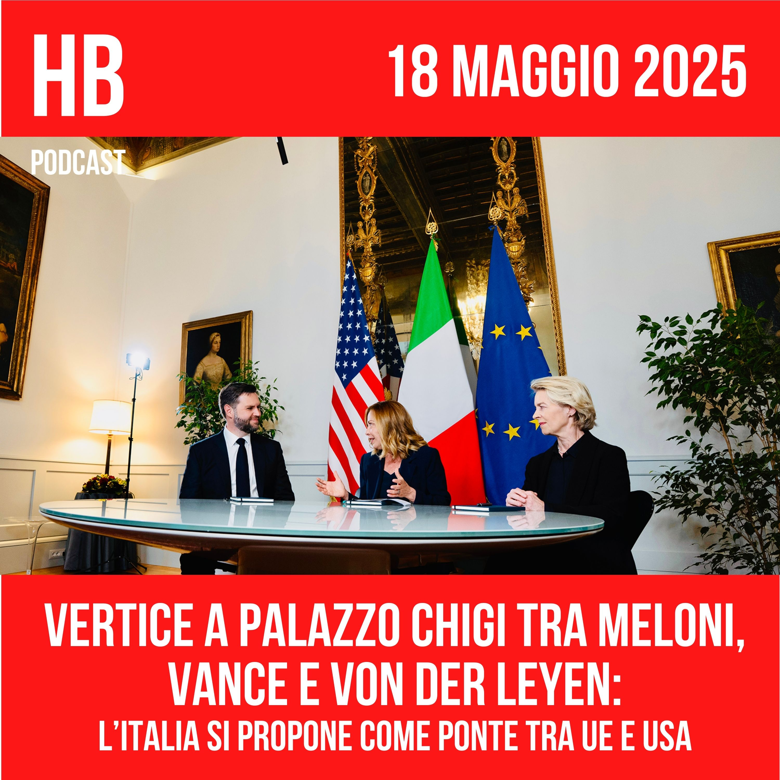 Meloni rilancia l’Italia: vertice con USA e UE a Roma dopo lo sgarbo di Tirana