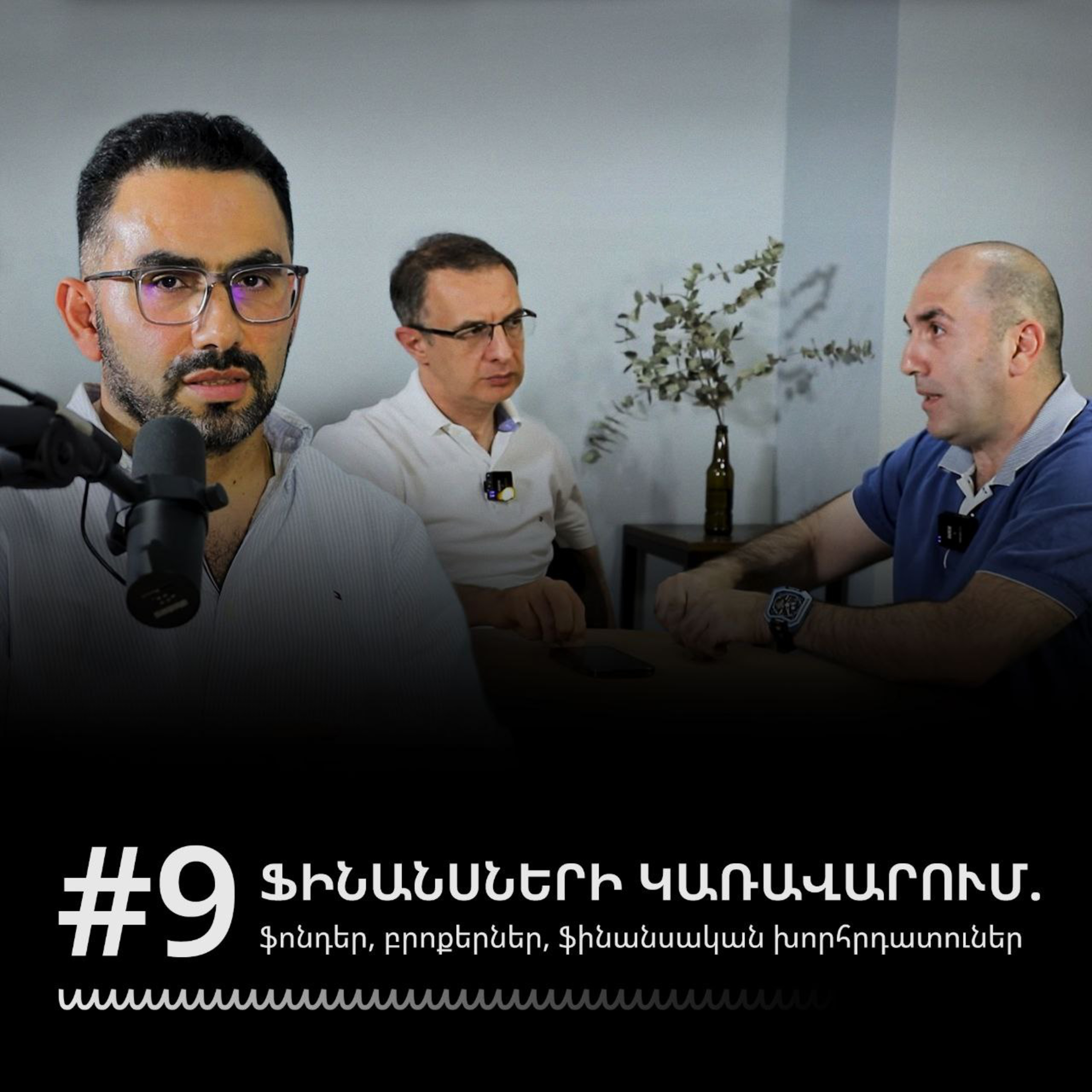 #9 Ֆինանսների կառավարում. ֆոնդեր, բրոքերներ, ֆինանսական խորհրդատուներ episode artwork