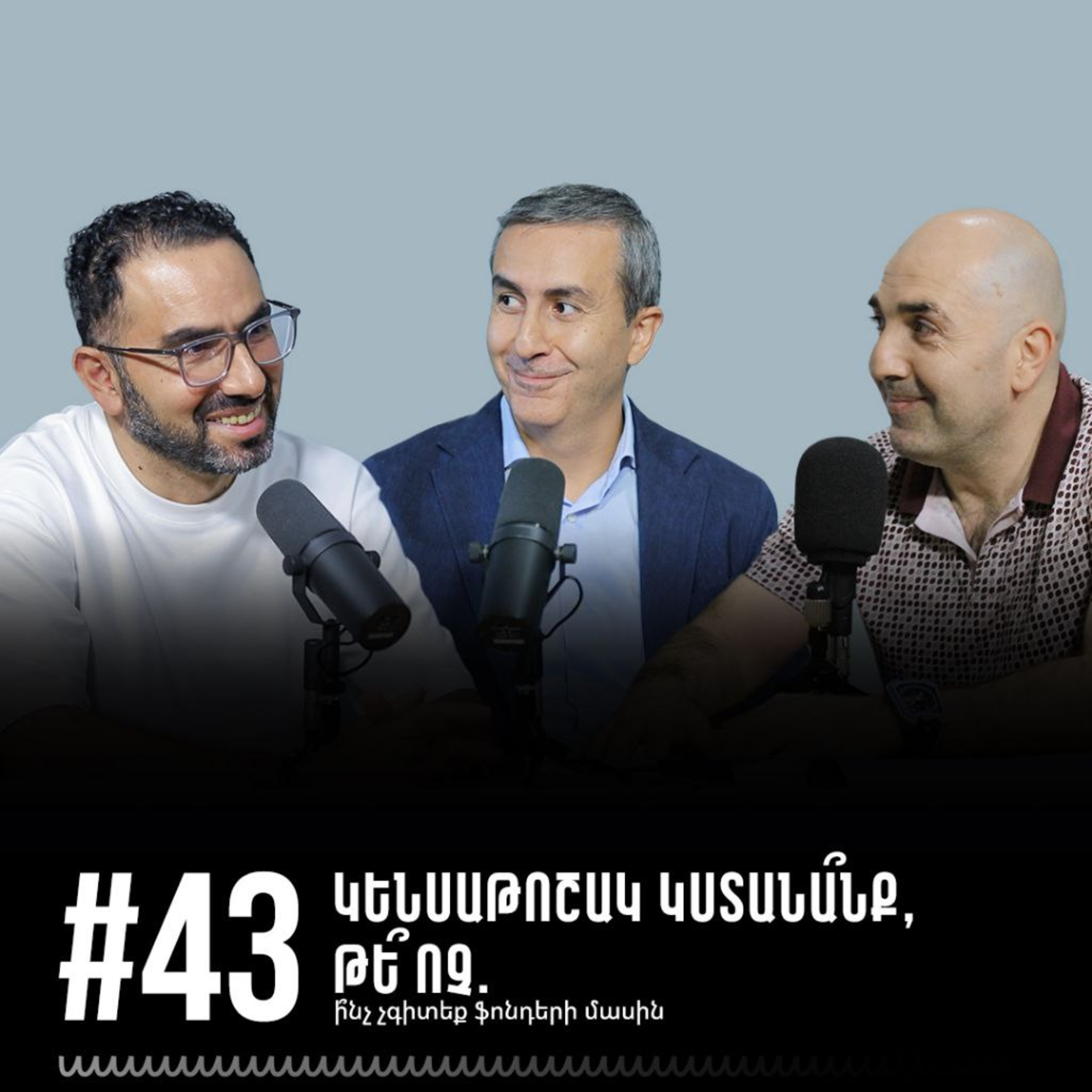 #43 Կենսաթոշակ կստանա՞նք, թե՞ ոչ․ ի՞նչ չգիտեք ֆոնդերի մասին episode artwork